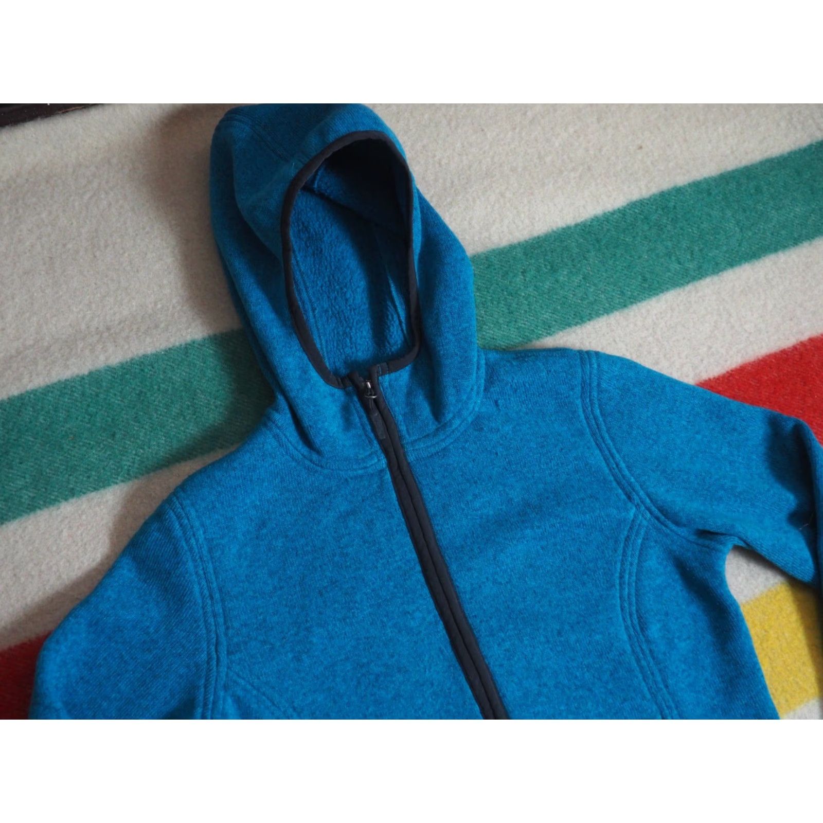Marmot MARMOT Jacket Teal Blue Gray Fleece Full Zip Outdoor Logo Womens S Jacket Size S / US 4 / IT 40 - 2 Thumbnail