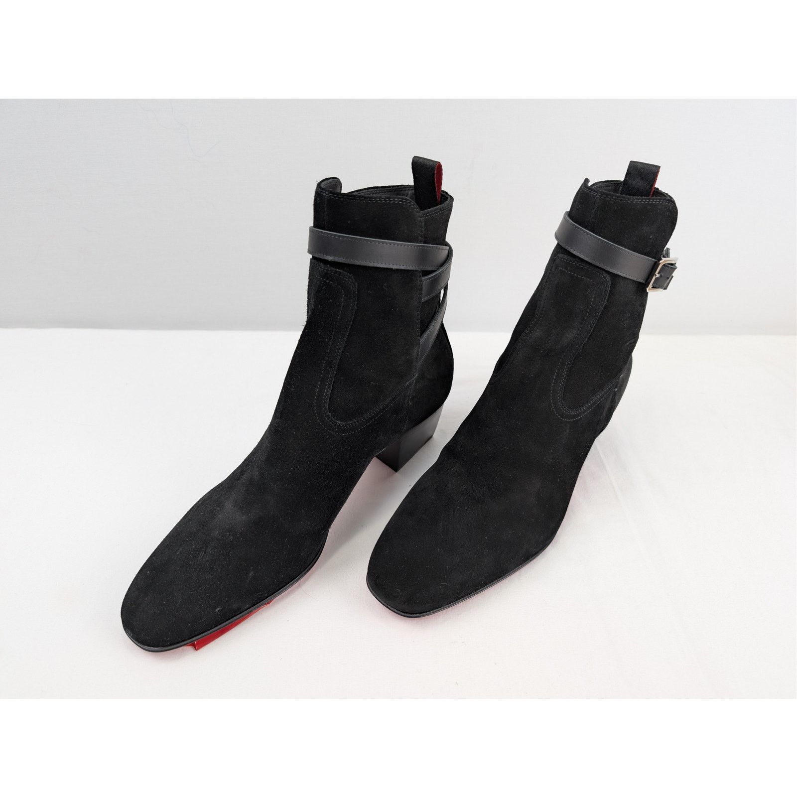 Christian Louboutin o1rshd1 Rosalio Jodhpur 40 Boots in Black 43 Size US 10 / EU 43 - 9 Thumbnail