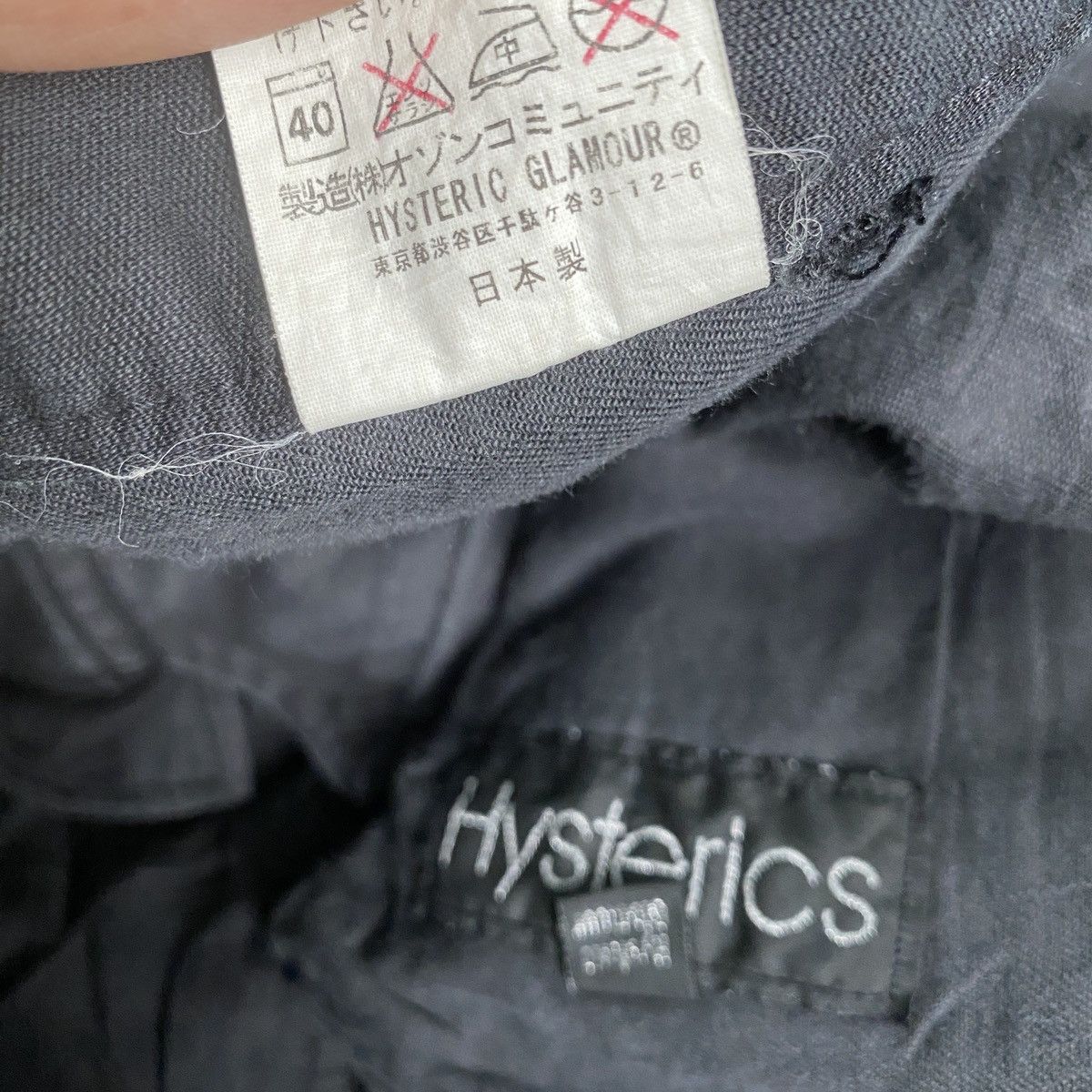 Hysteric Glamour × Japanese Brand × Seditionaries Hysteric Glamour Bondage Cargo Punk Pants Size US 32 / EU 48 - 7 Thumbnail