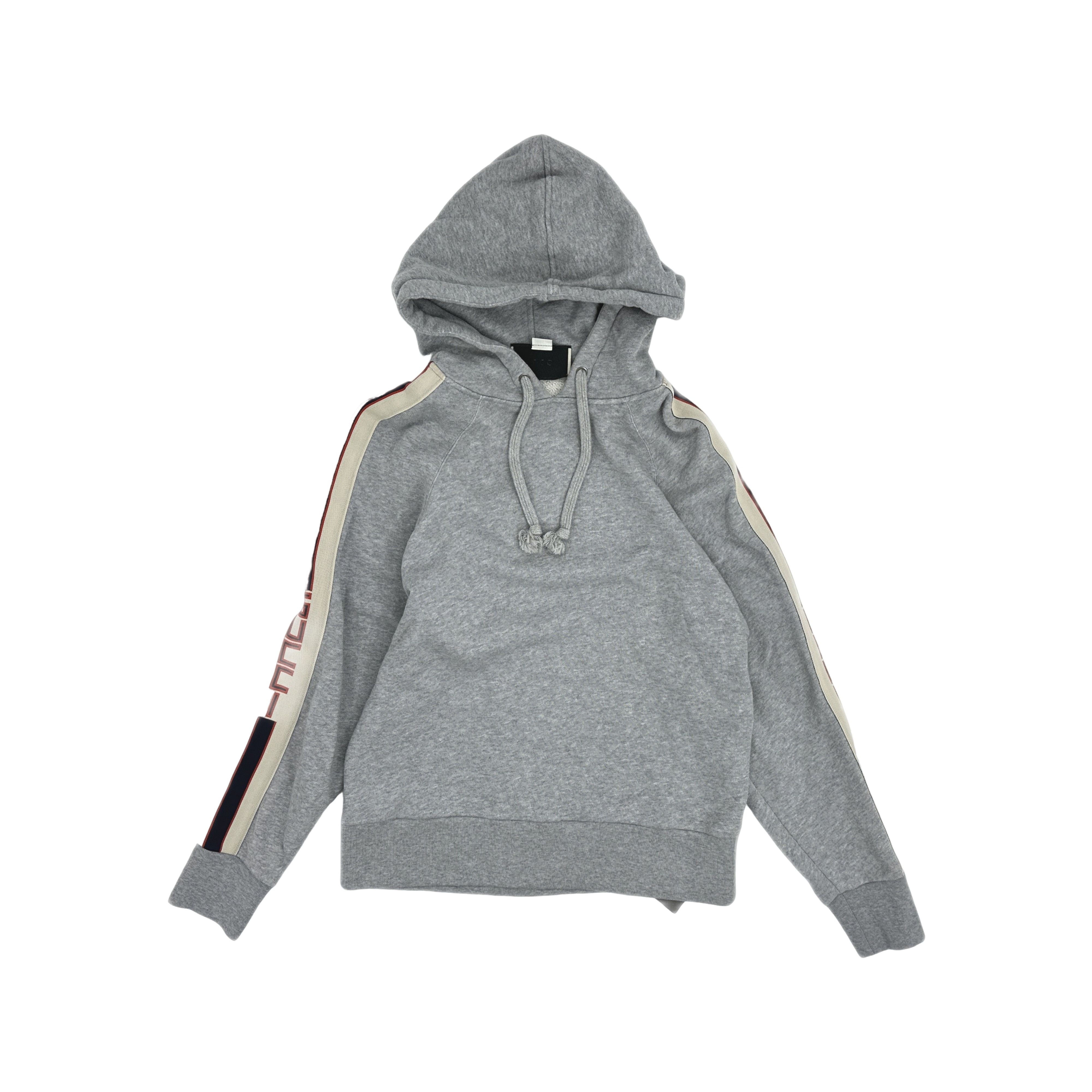 Gucci Gucci Side Stripe Logo Hoodie XS Size US XS / EU 42 / 0 - 1 Thumbnail