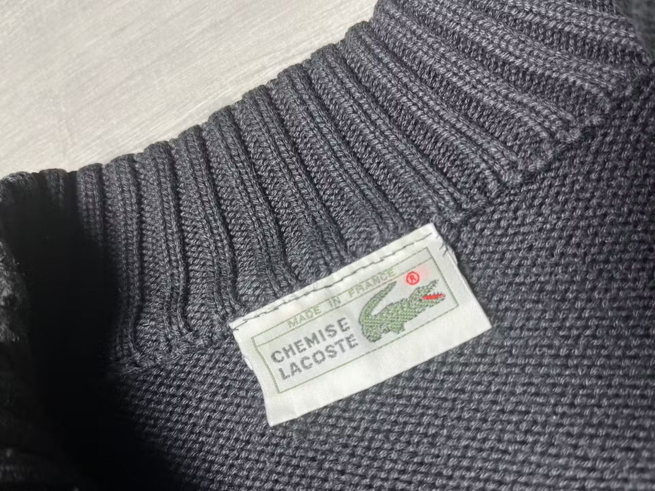 Lacoste Lacoste sweater knit made in france size XLarge Size US XL / EU 56 / 4 - 4 Thumbnail