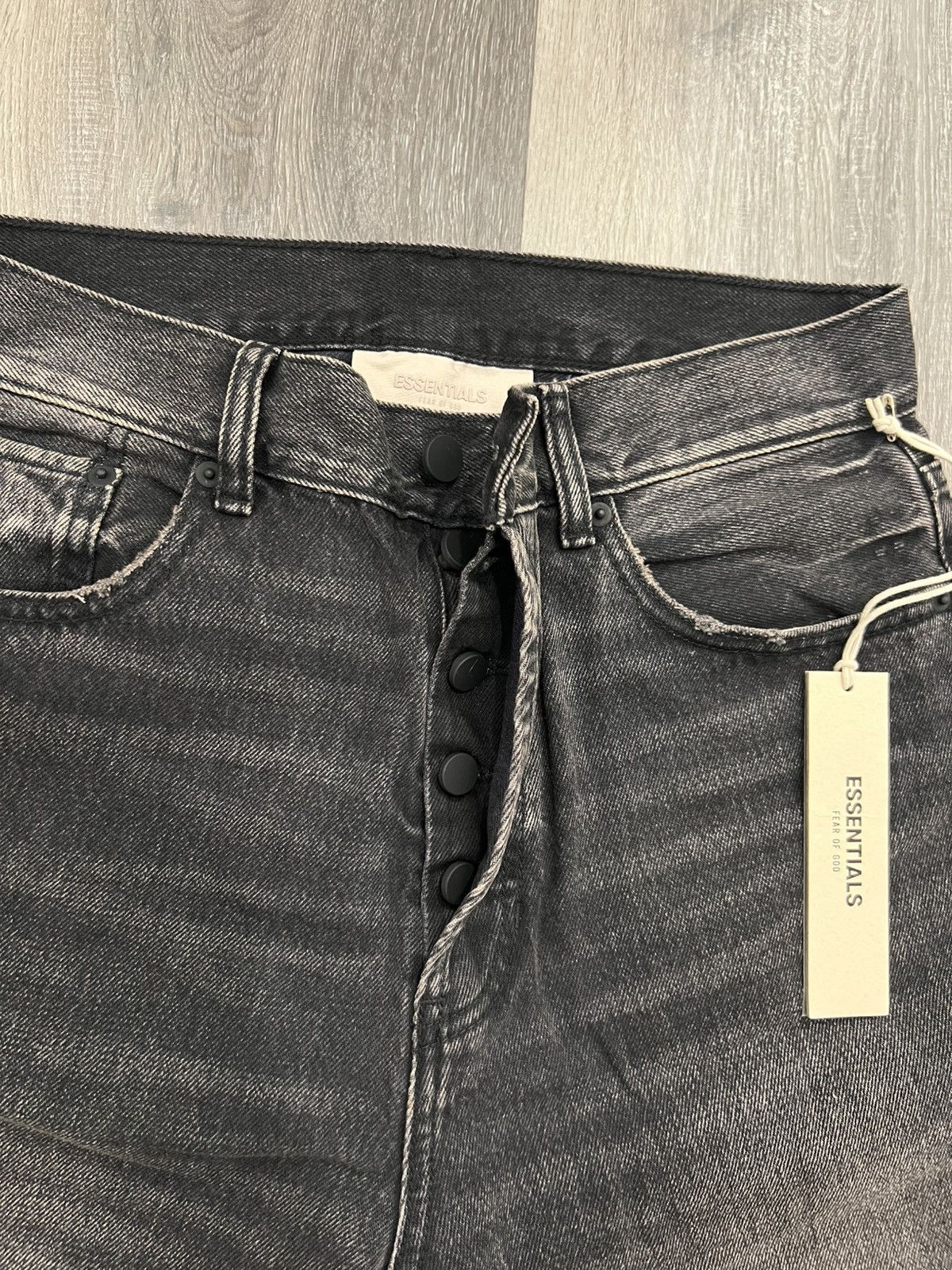 Essentials Fear of god essentials jeans size 28 color black Size US 28 / EU 44 - 4 Thumbnail