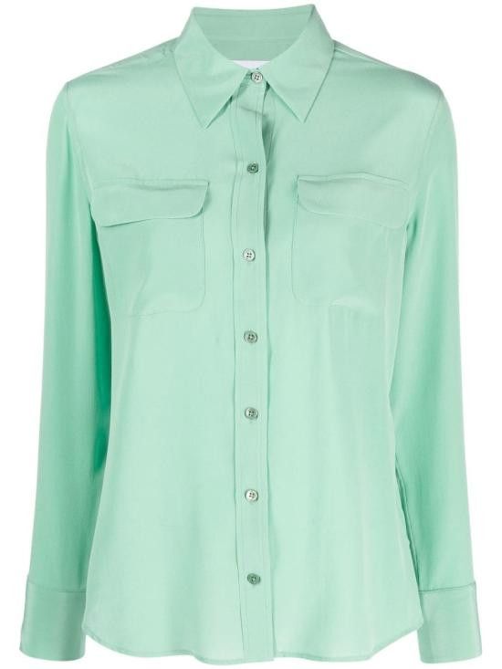 Equipment EQUIPMENT Women Shirts Q23E231 MISTYJADE Green Size S / US 4 / IT 40 - 1 Thumbnail