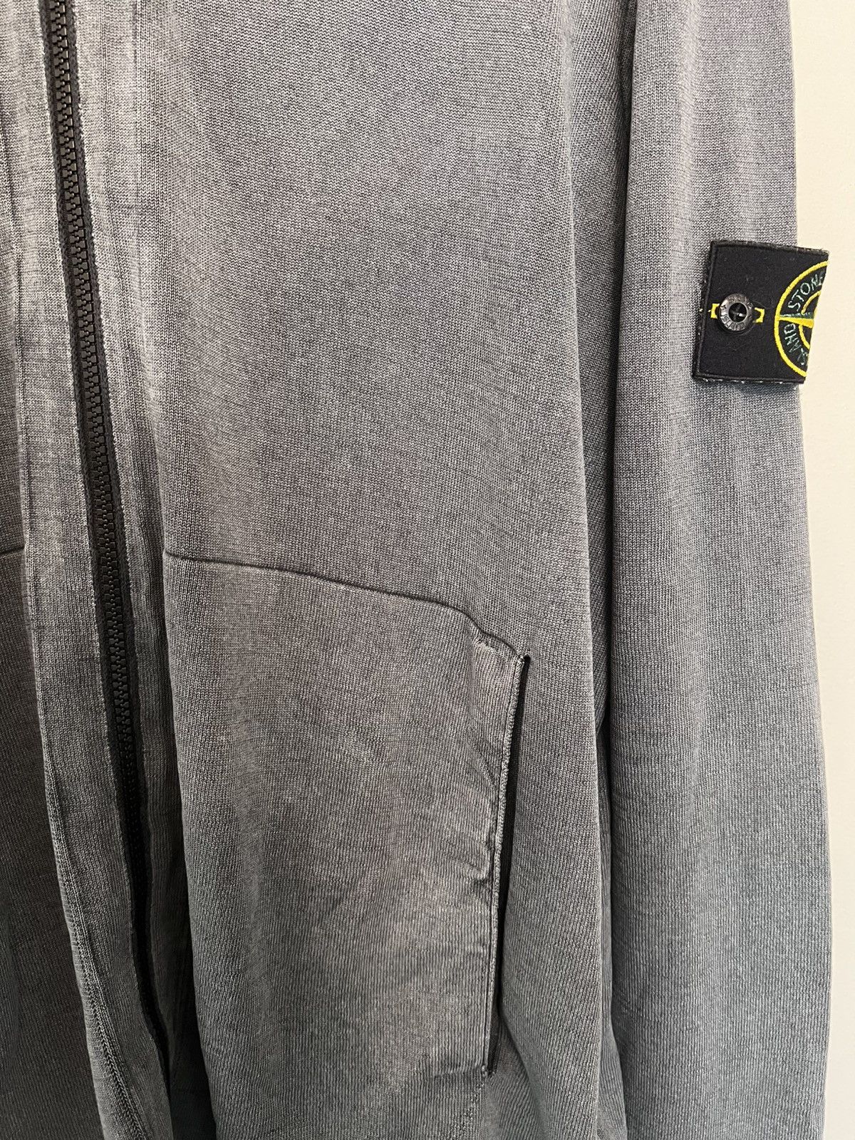 Stone Island Frost Treatment Cotton Hoodie XXL Black/Blue Size US XXL / EU 58 / 5 - 3 Thumbnail