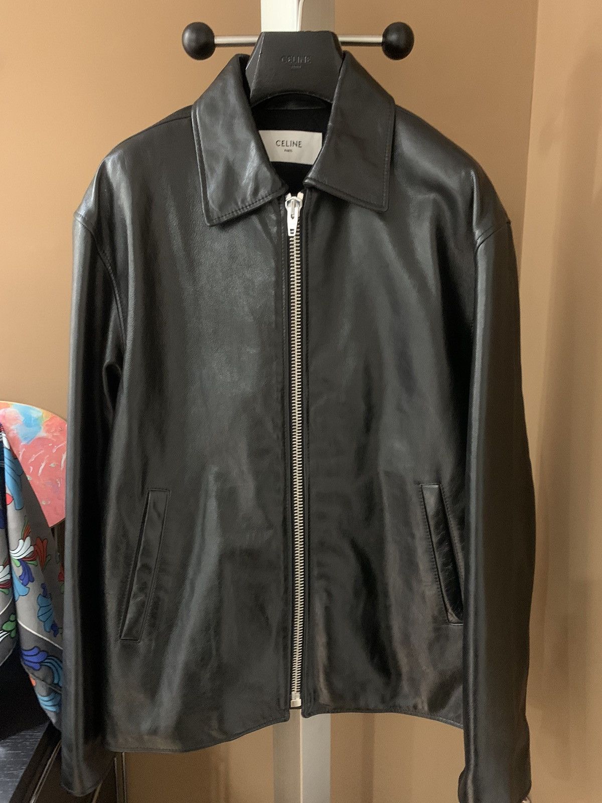 Celine Celine 2022FW Calfskin Policeman jacket Size US S / EU 44-46 / 1 - 1 Thumbnail