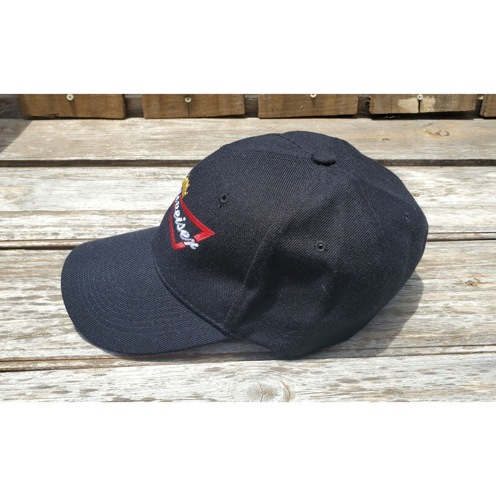 Retrofit Budweiser Beer Logo Black Hat Size ONE SIZE - 2 Thumbnail