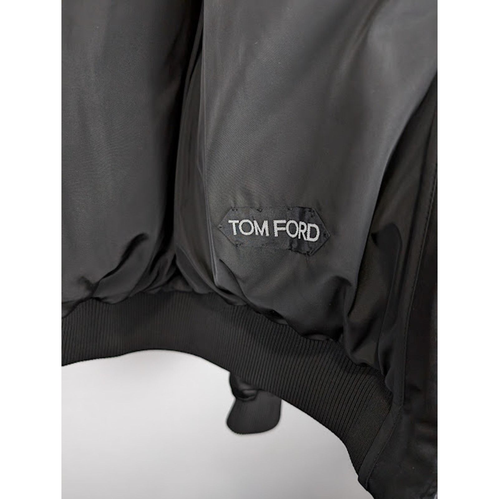 Tom Ford o1rshd1 Hooded Bomber Jacket in Black Size US M / EU 48-50 / 2 - 12 Thumbnail