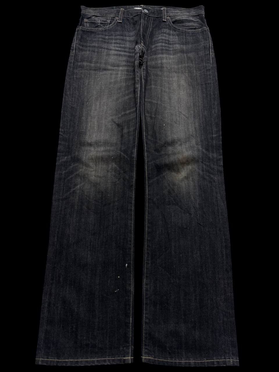 Vintage Uniqlo Mudwash Distressed Sick Denim Jeans