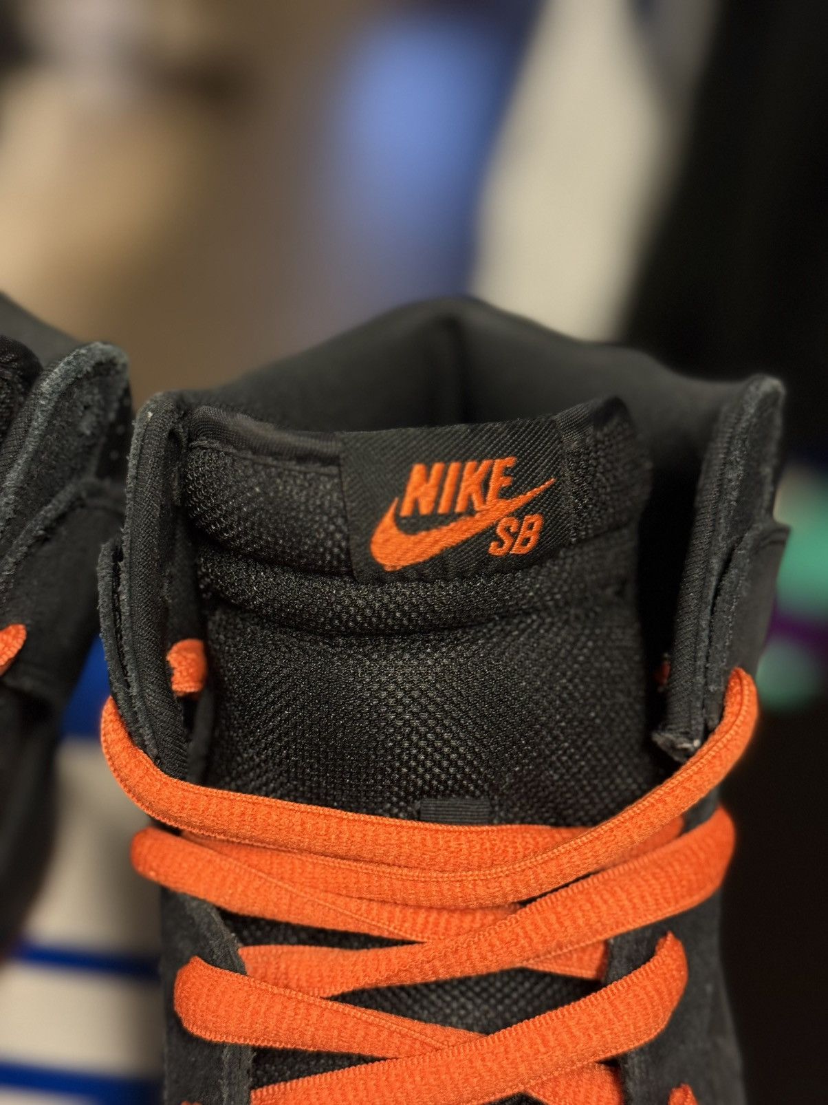Nike Size 11 - Nike Dunk Pro Sb High Black Nike 305050-005 Size US 11 / EU 44 - 7 Thumbnail