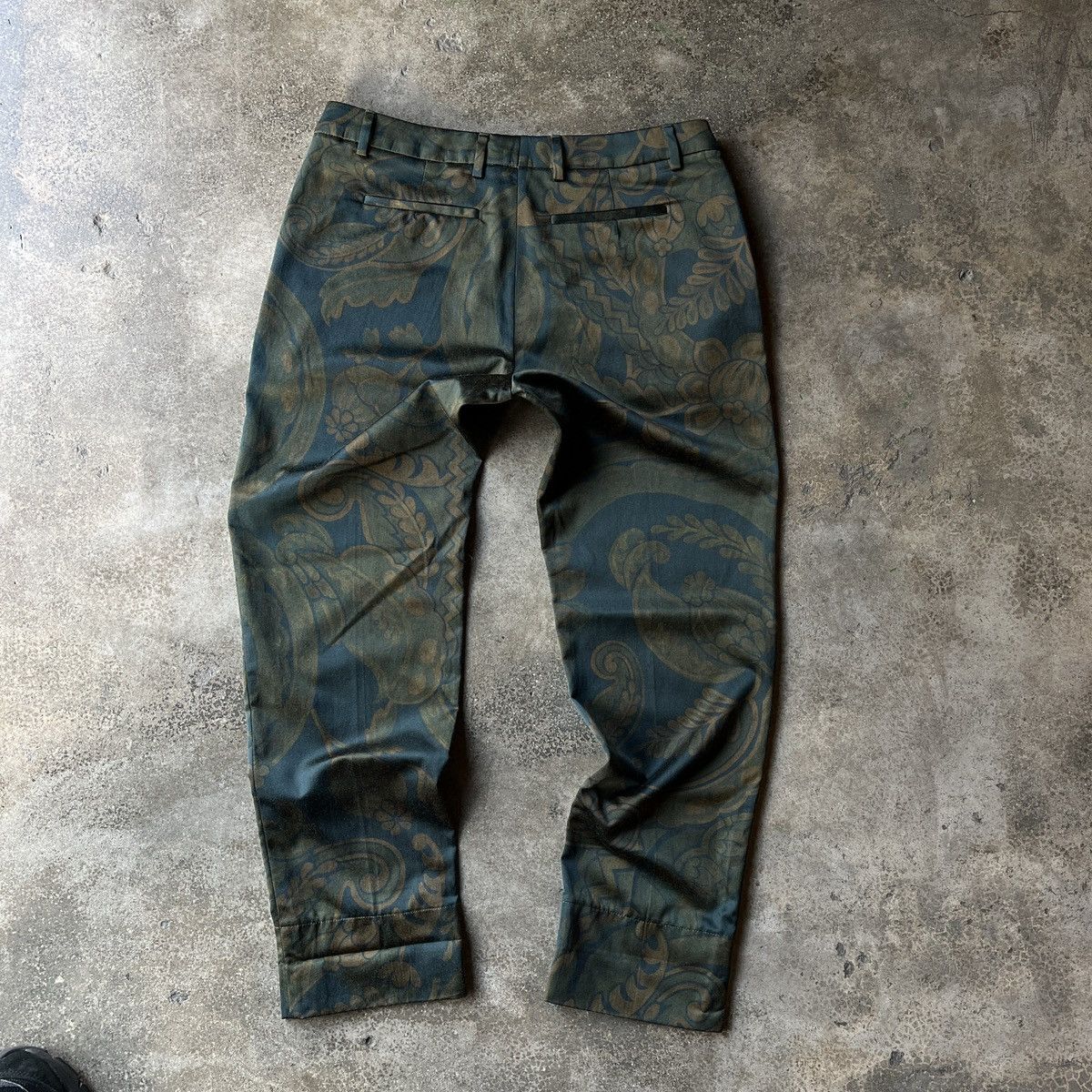 Dries Van Noten Dries Van Noten Silk Trousers Size US 30 / EU 46 - 7 Thumbnail
