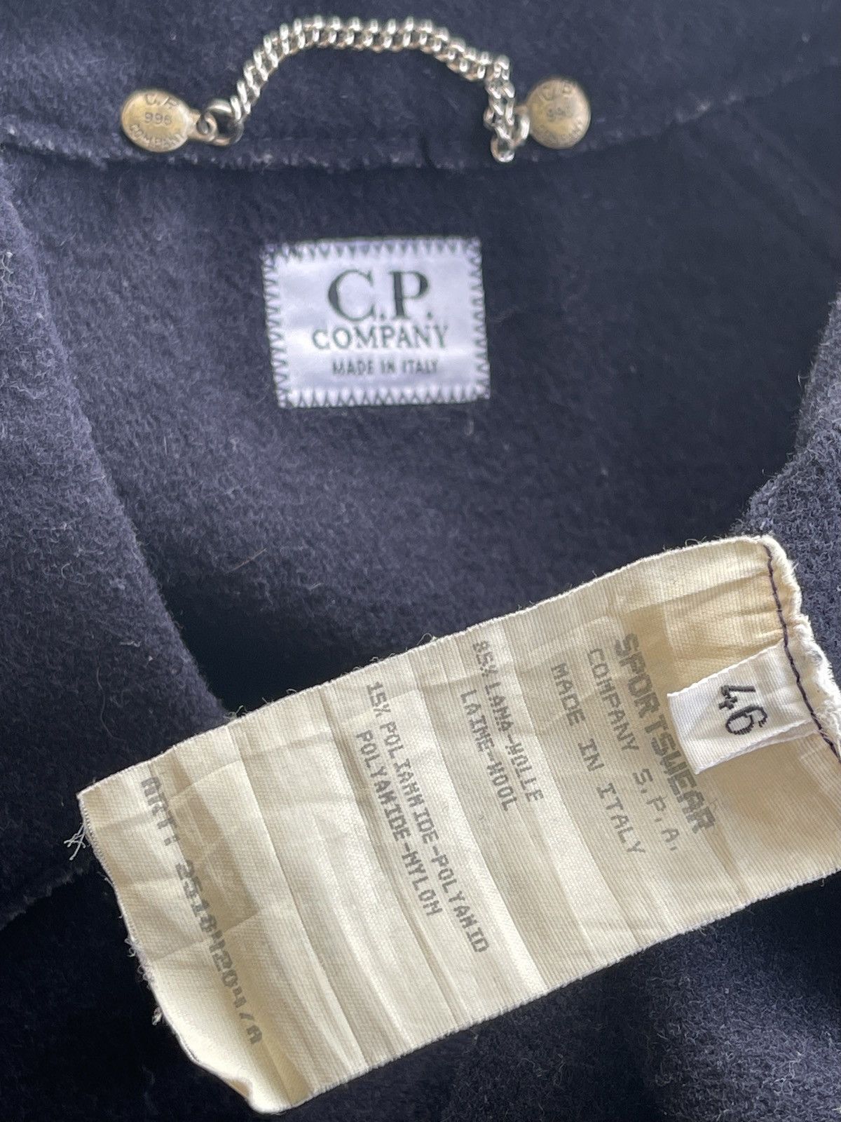 C.P. Company AW1996 C.P Company Wool Jacket Size US XL / EU 56 / 4 - 6 Thumbnail