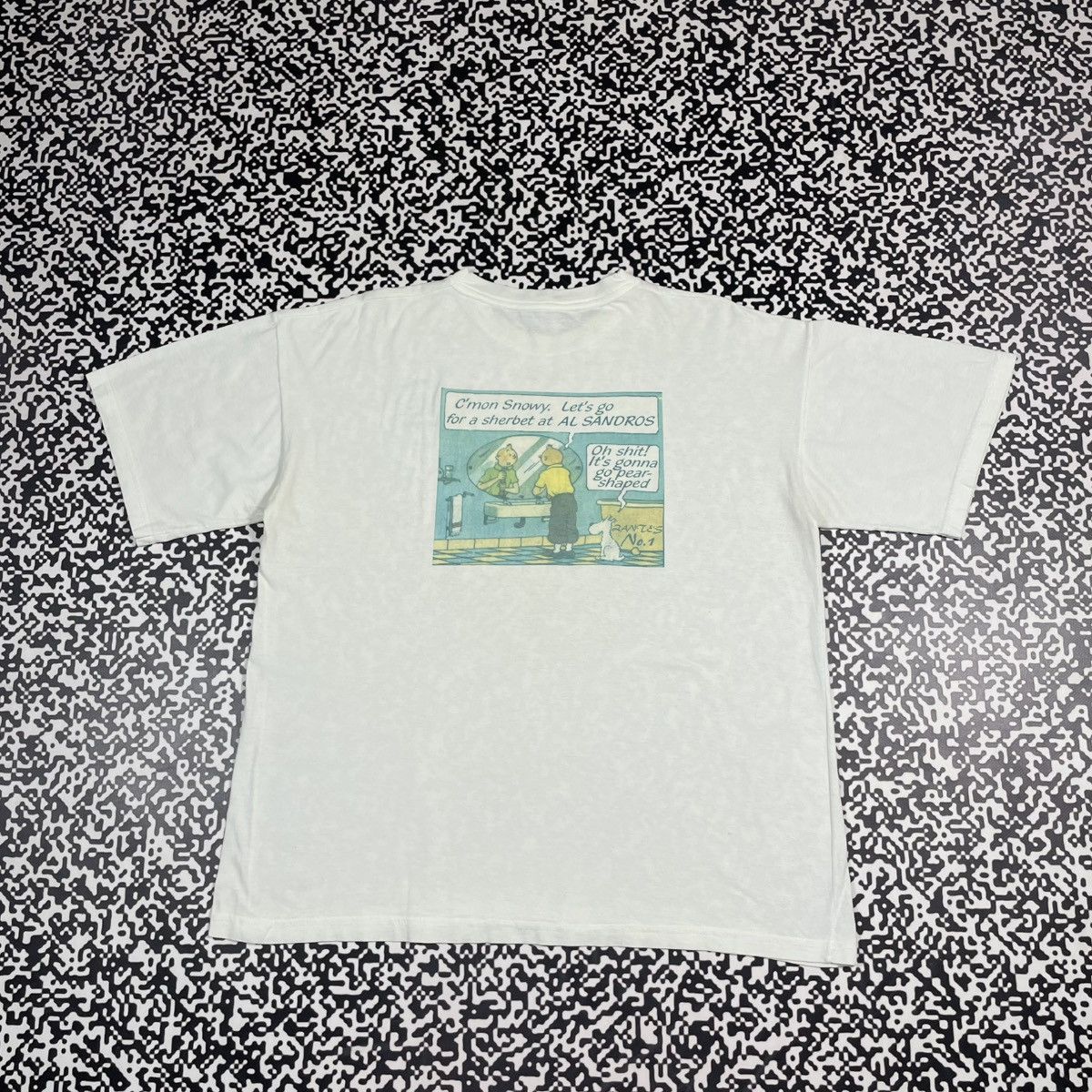 Cartoon Network Vintage 90s TIN TIN Cartoon Humor Retro T-shirt Size US L / EU 52-54 / 3 - 1 Thumbnail