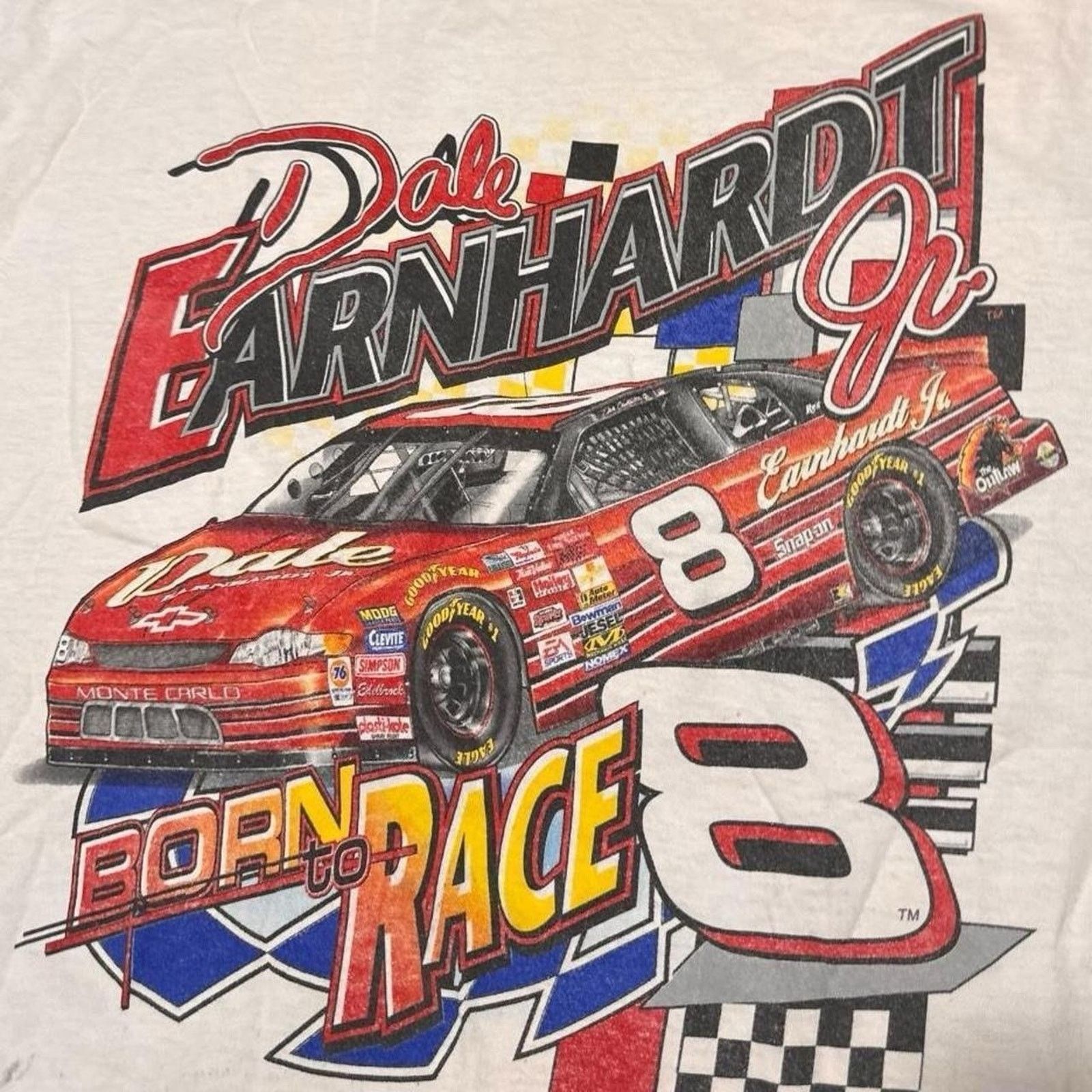 NASCAR Vintage 90s Nascar Sweater/Shirt Size US L / EU 52-54 / 3 - 3 Thumbnail