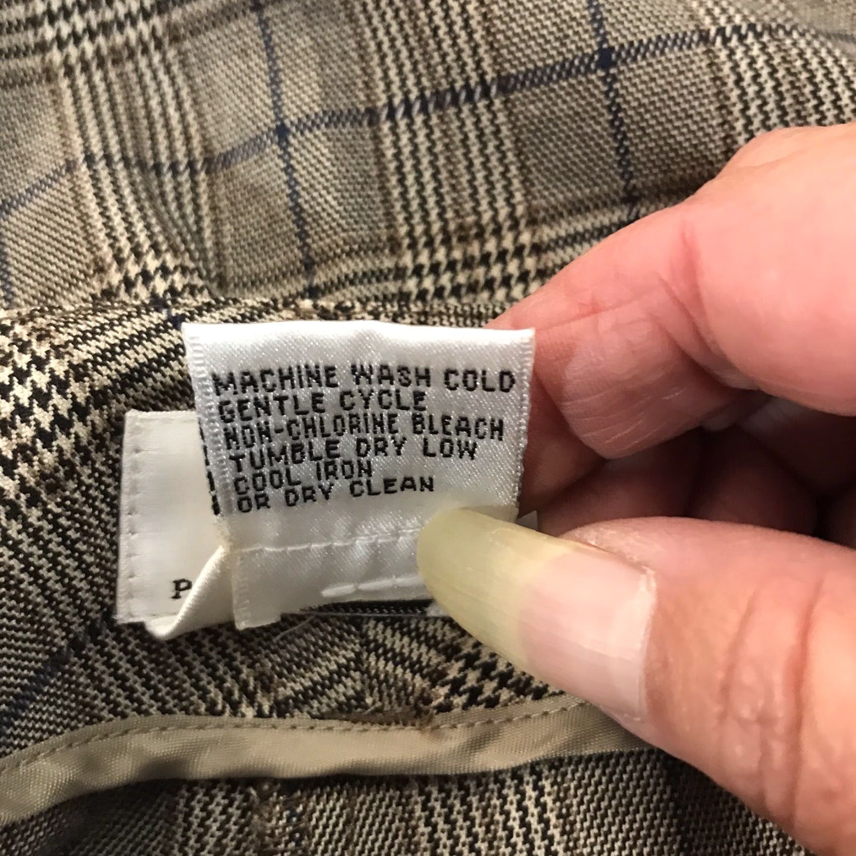 Talbots Talbots Petites Plaid Dress Pants Womens Size 12 Stretch Multicolor Modern Workwear Size 34" / US 12 / IT 48 - 5 Thumbnail