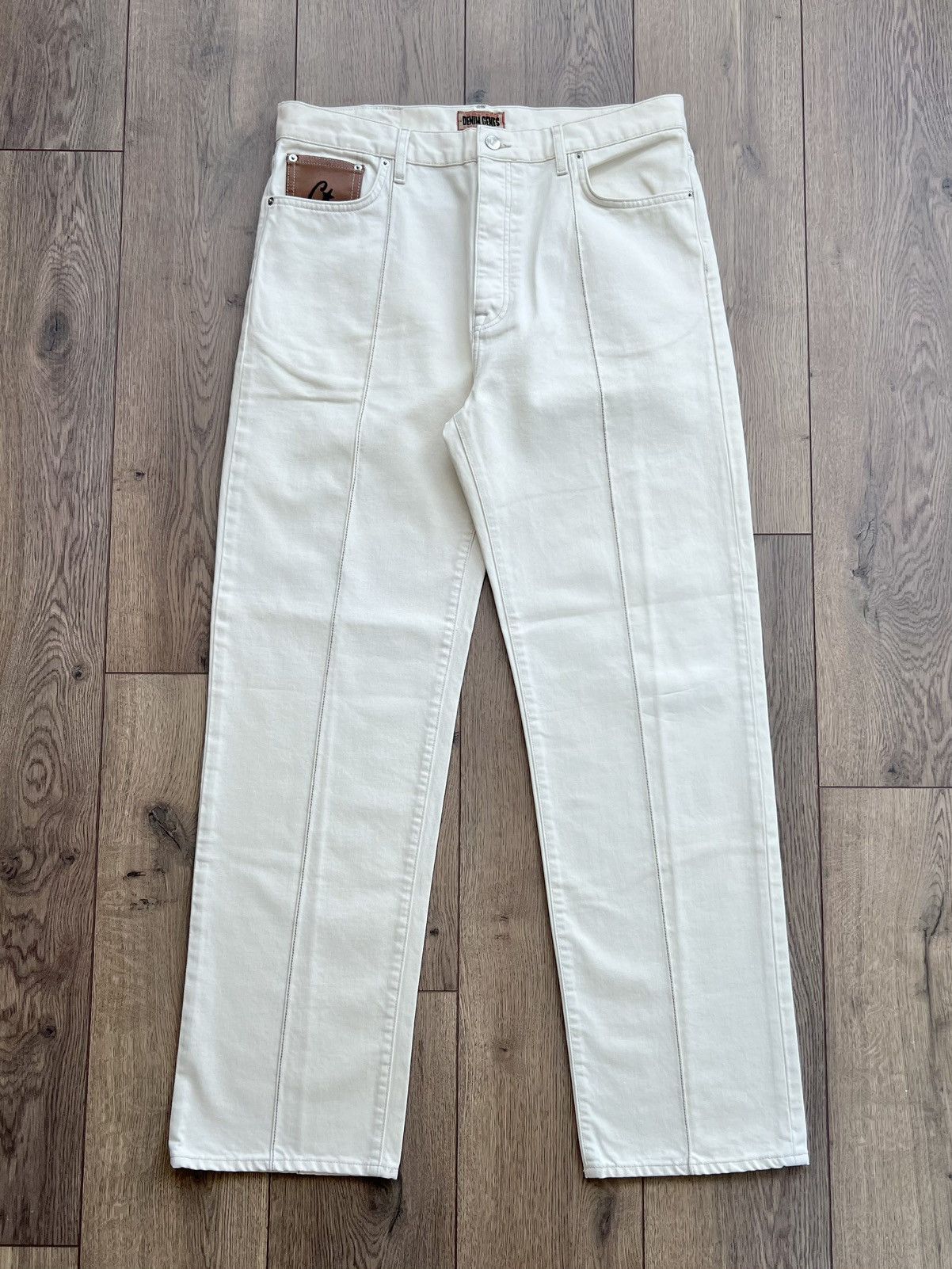 Corteiz Corteiz C-Star Denim Jeans “White” XL Size US 36 / EU 52 - 2 Thumbnail
