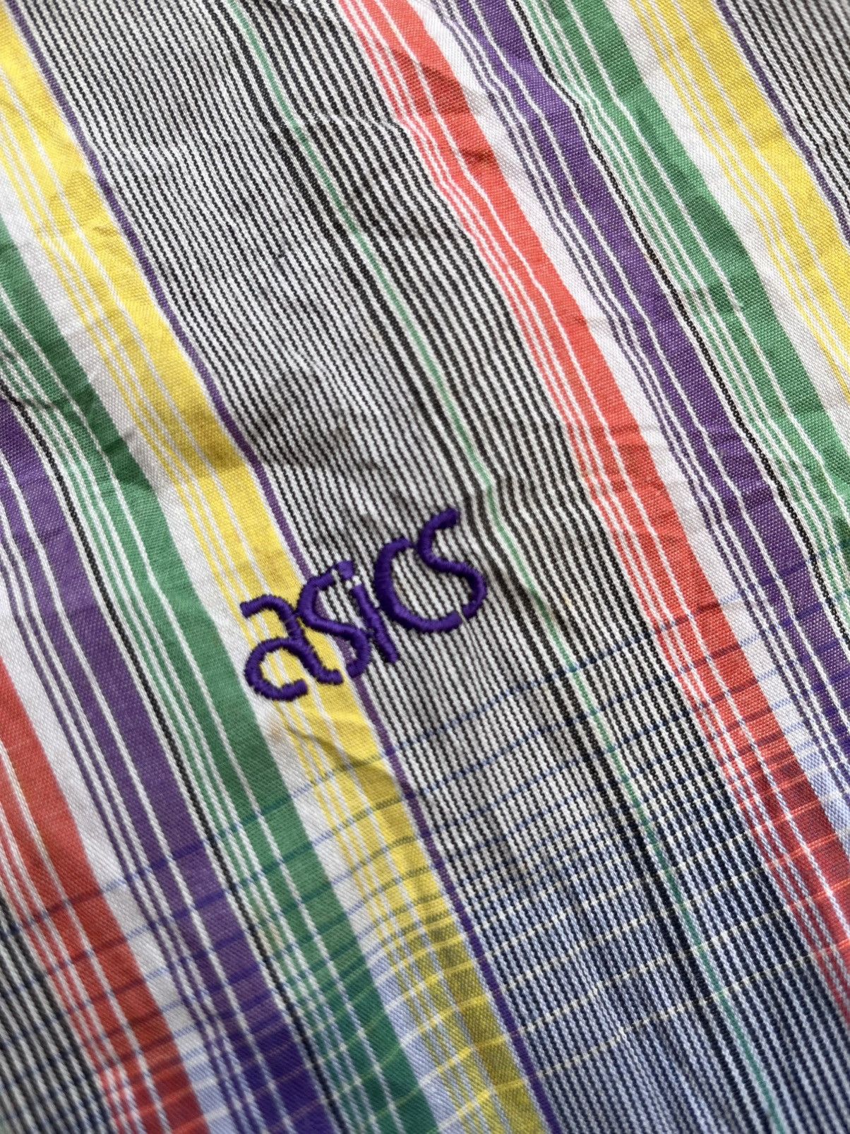 Asics Vintage Asics Rainbow Running Jacket Size US S / EU 44-46 / 1 - 5 Thumbnail
