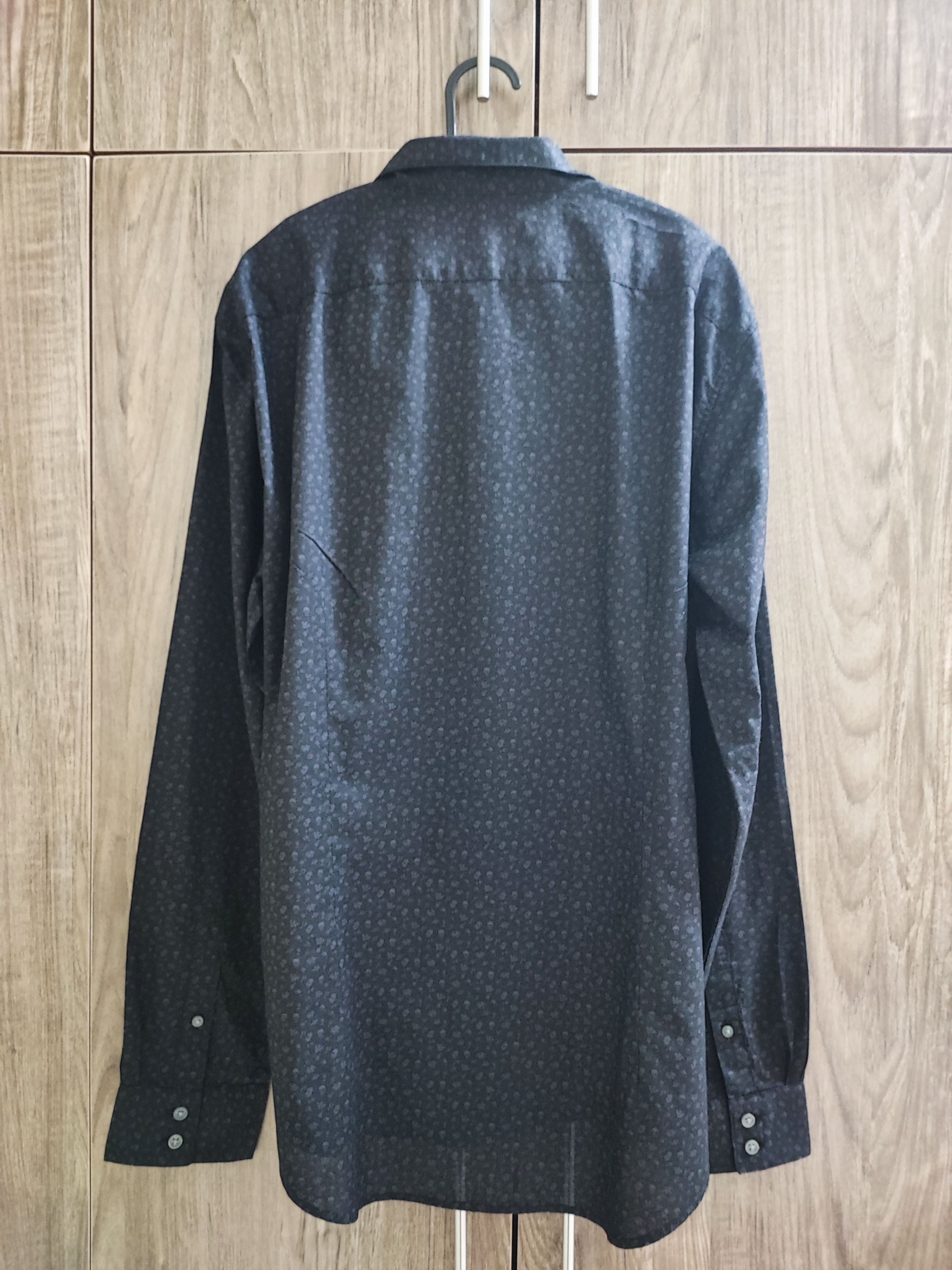John Varvatos John Varvatos Skull & Flora Long Sleeve Shirt Size US L / EU 52-54 / 3 - 2 Thumbnail