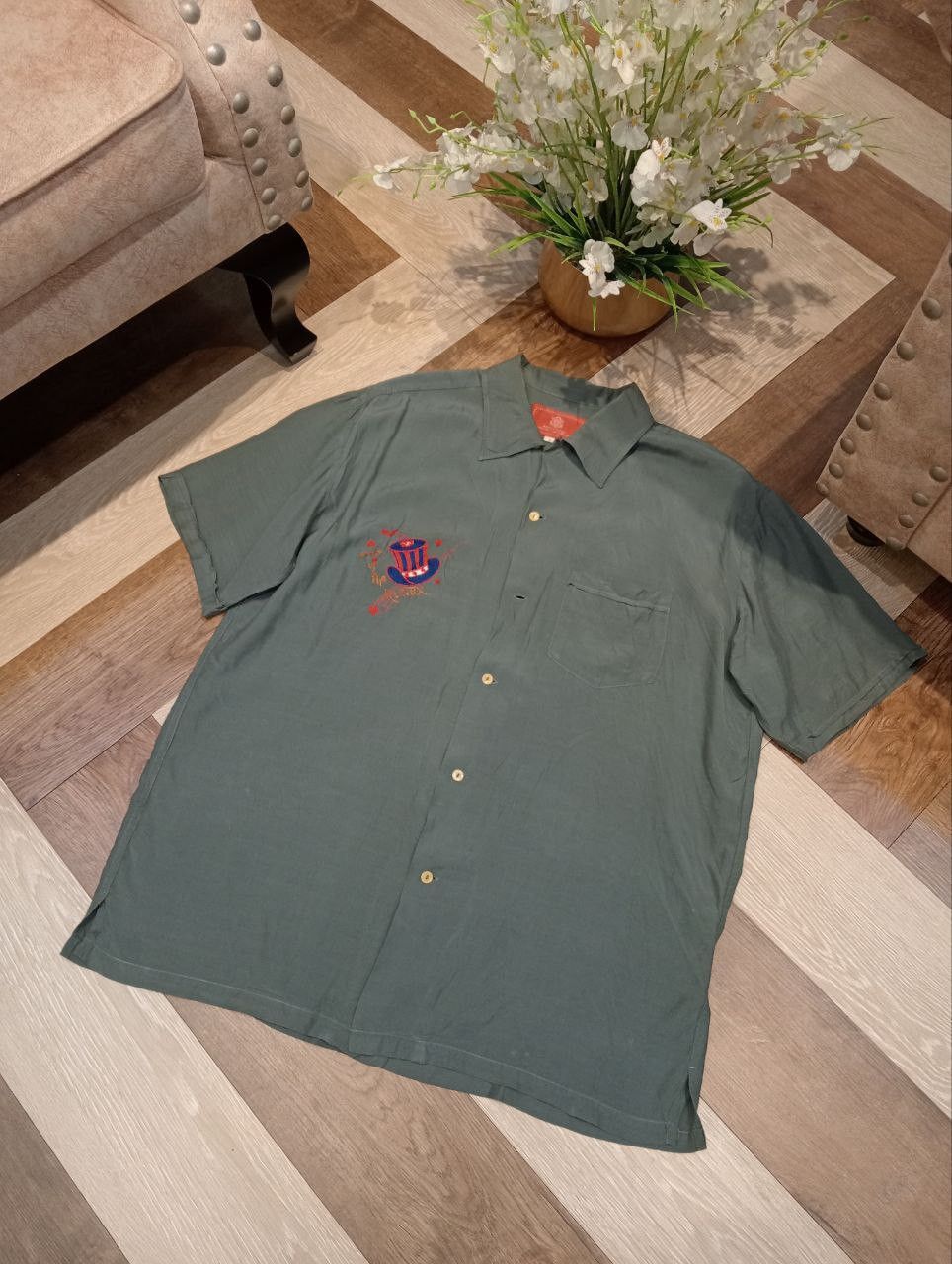 Avirex AVIREX OFFICER UNIFORM PRIDE OF THE AVIREX HAWAIIAN SHIRT Size US L / EU 52-54 / 3 - 3 Thumbnail