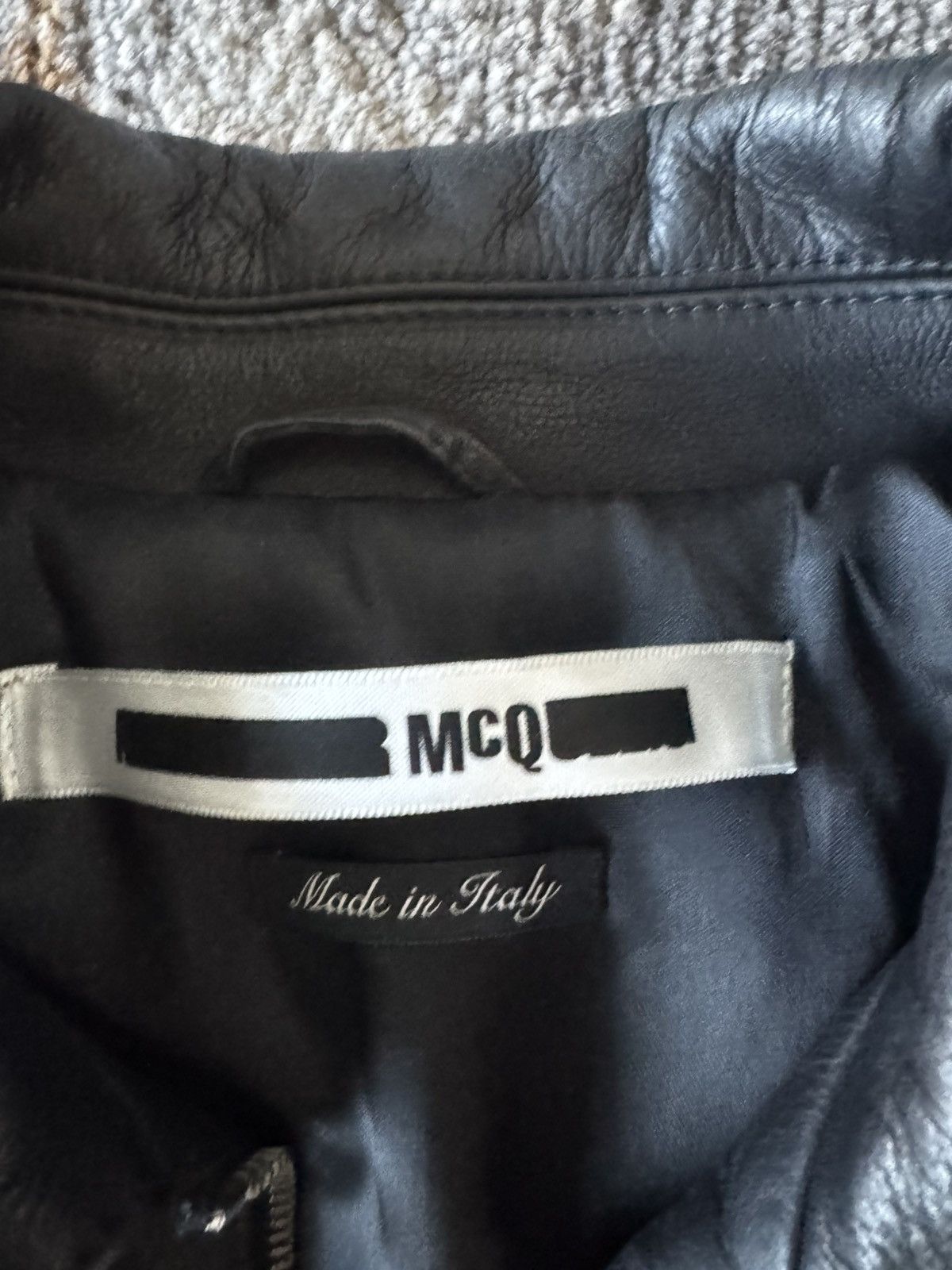 Alexander McQueen Alexander McQueen leather jacket Size US M / EU 48-50 / 2 - 2 Thumbnail