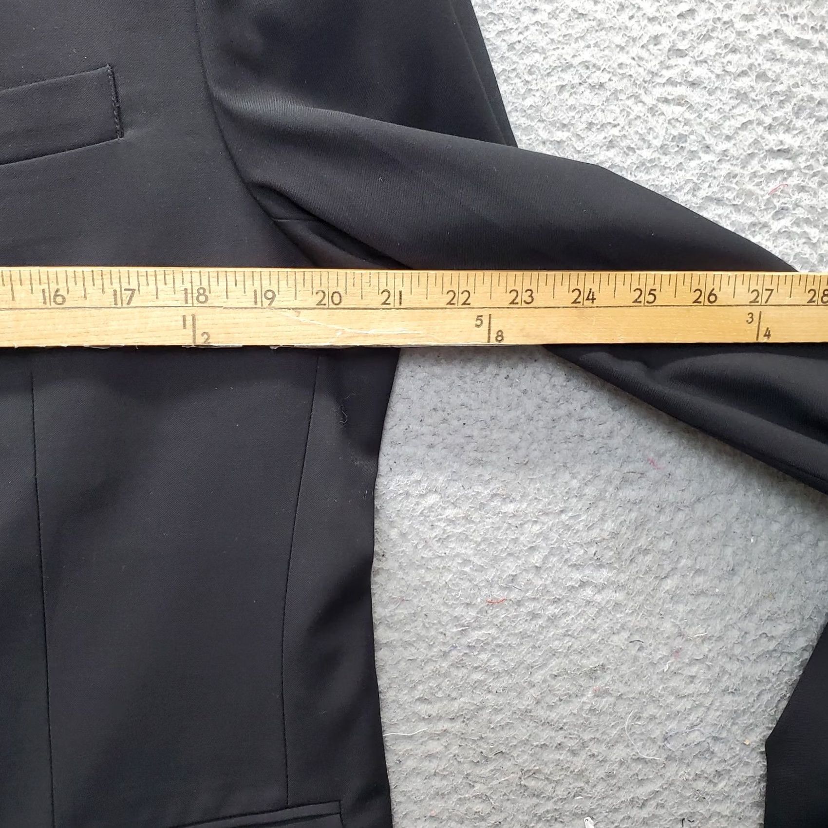 Vintage Shades of Grey by Micah Cohen Blazer Jacket Womens Large Black Single-Breasted Women L Blazer Black Mens Womens Boys Girls Size L / US 10 / IT 46 - 4 Thumbnail