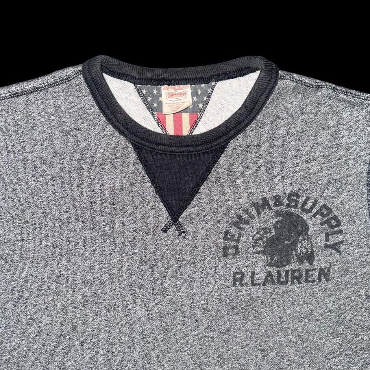 Ralph Lauren Vintage Polo Ralph Lauren Denim Supply Gusset Crewneck Size US M / EU 48-50 / 2 - 4 Thumbnail