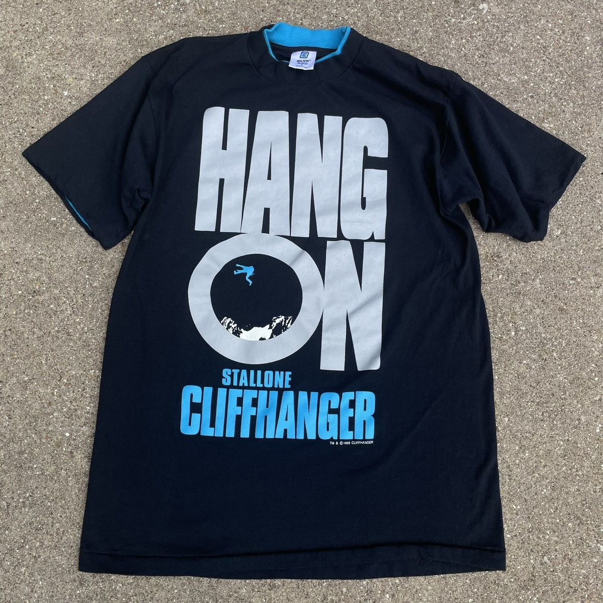 Other Vintage 1993 Cliffhanger Movie Cast And Crew Promo Tee L Size ONE SIZE - 1 Thumbnail