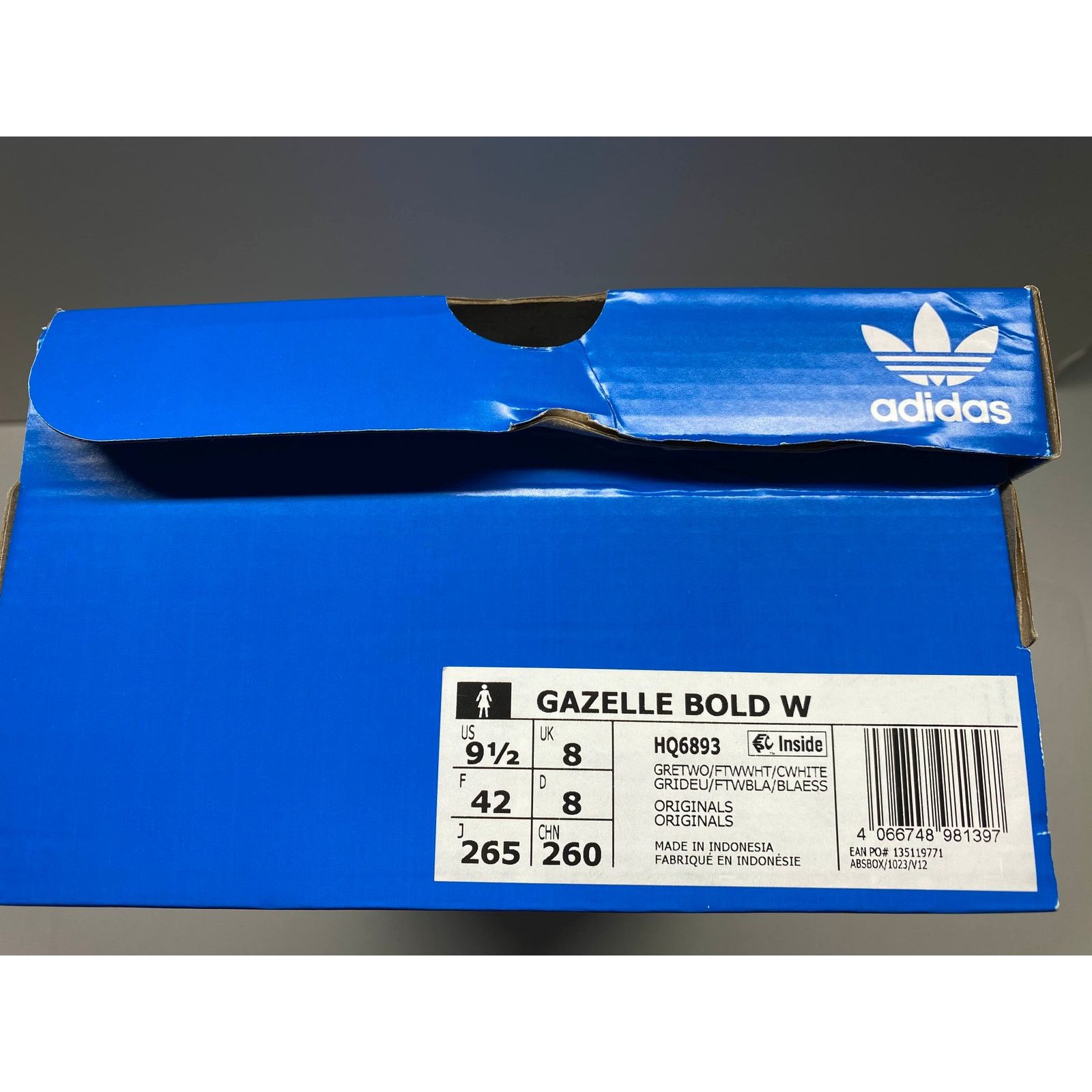 Adidas Adidas Women's Gazelle Bold Originals 9.5W (HQ6893) Size US 9.5 / IT 39.5 - 8 Thumbnail