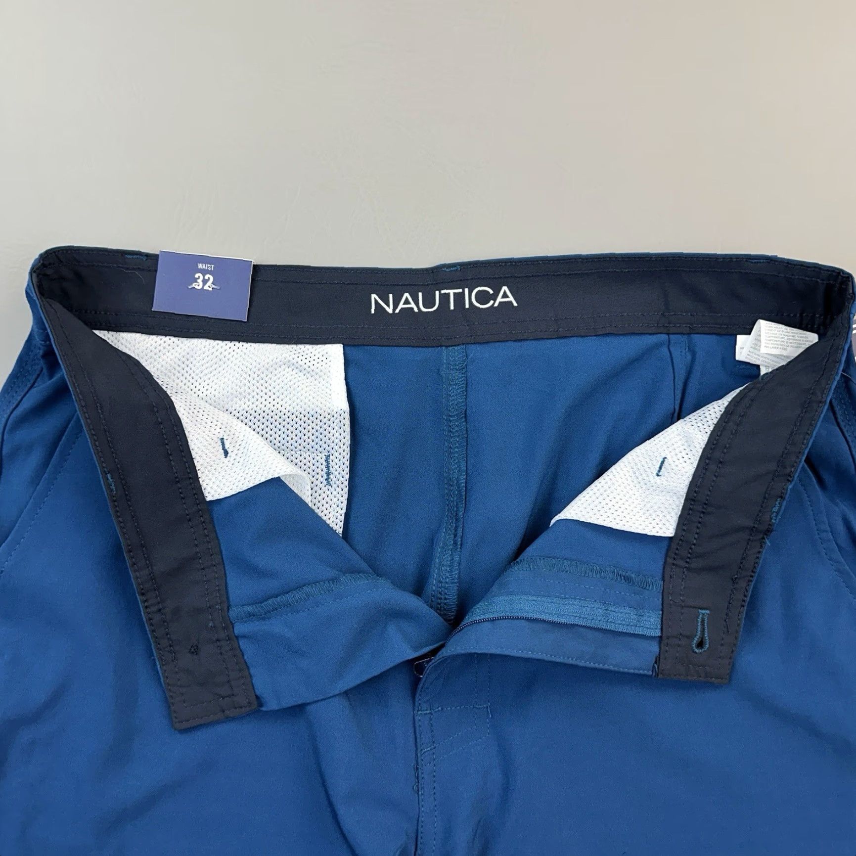 Nautica Nautica Shorts Mens 32 (33) Teal Lightweight Performance Hybrid Stretch UV Golf Size US 32 / EU 48 - 7 Thumbnail