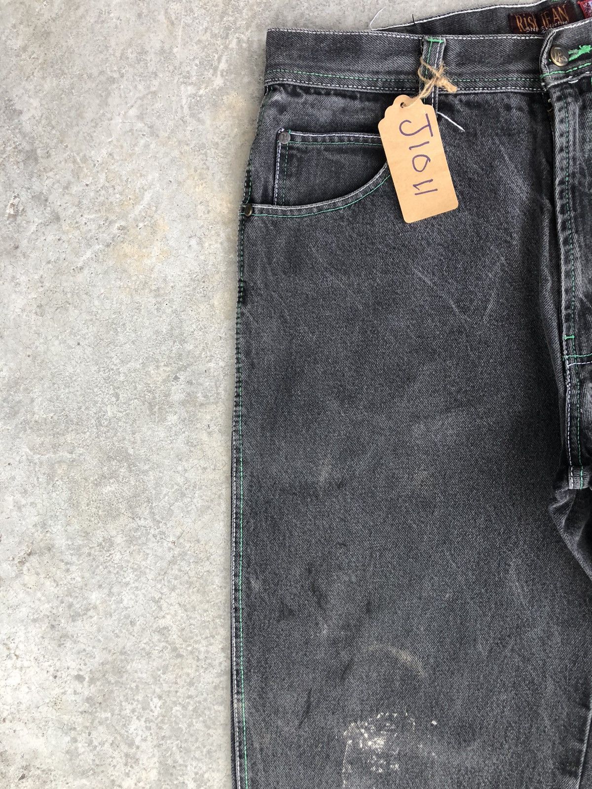 Vintage Risk Baggy Jeans Distressed Denim Size US 34 / EU 50 - 4 Thumbnail
