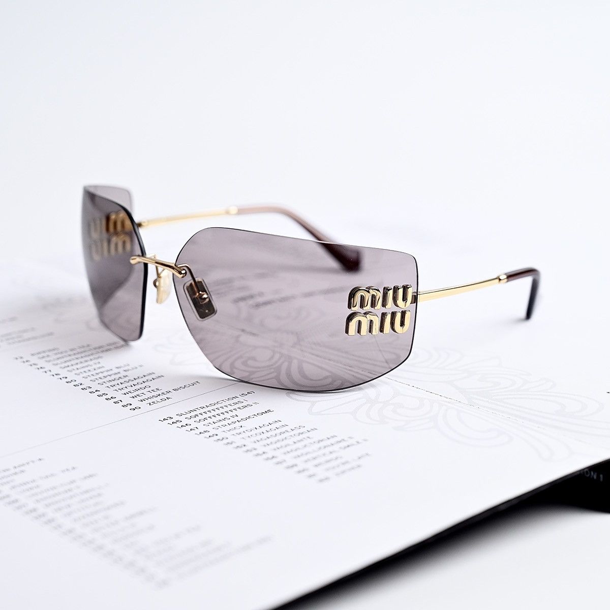 Miu Miu MIU MIU 0MU 54YS SUNGLASSES Size ONE SIZE - 1 Thumbnail