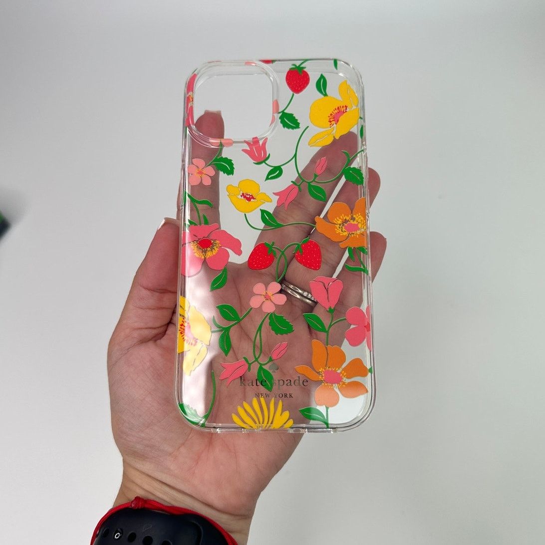 Kate Spade Kate Spade Strawberry Garden Case iPhone 15 Pro Size ONE SIZE - 7 Thumbnail