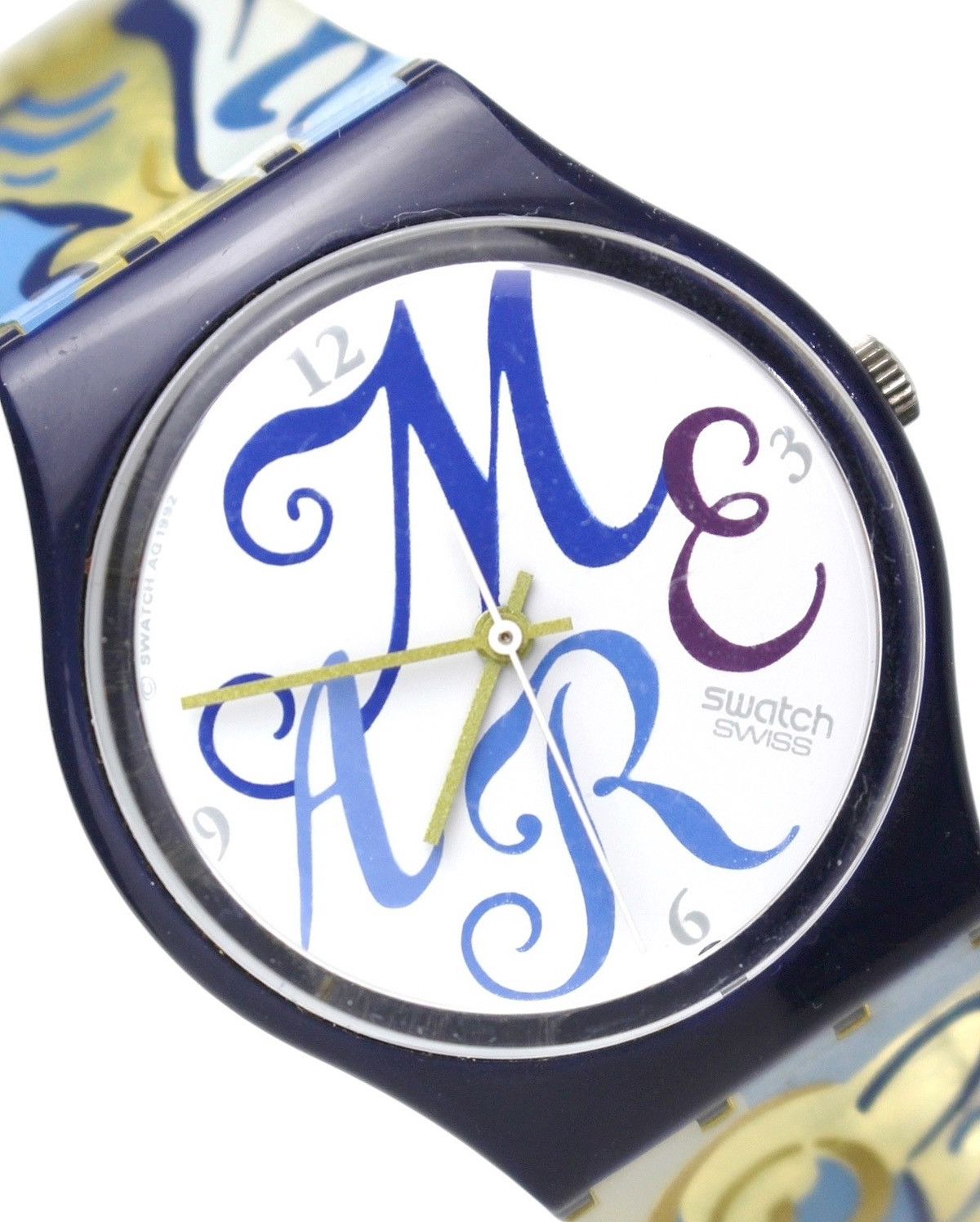 Swatch 1992 SWATCH GK208 “MAKE A WISH” BAROQUE VINTAGE WATCH Size ONE SIZE - 2 Thumbnail