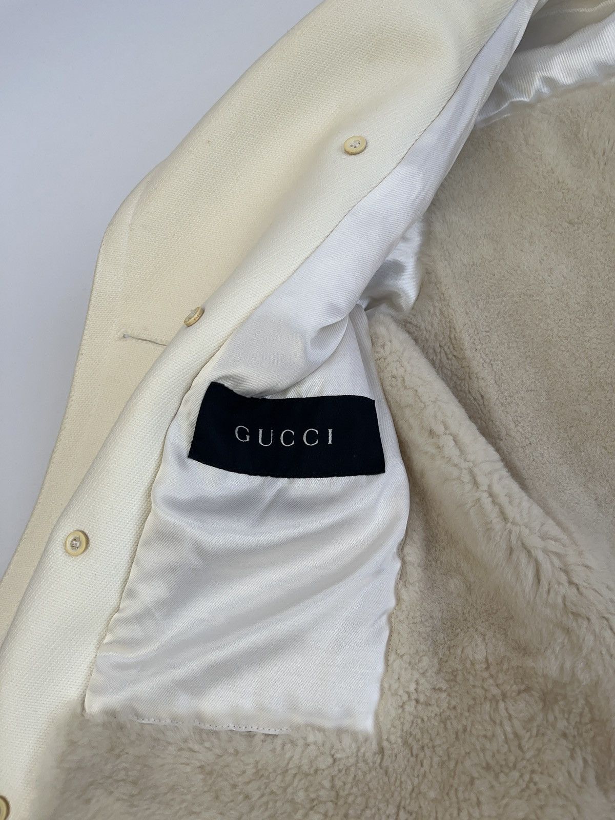 Gucci Gucci Shearling Double Breasted heavy coat Size US L / EU 52-54 / 3 - 5 Thumbnail