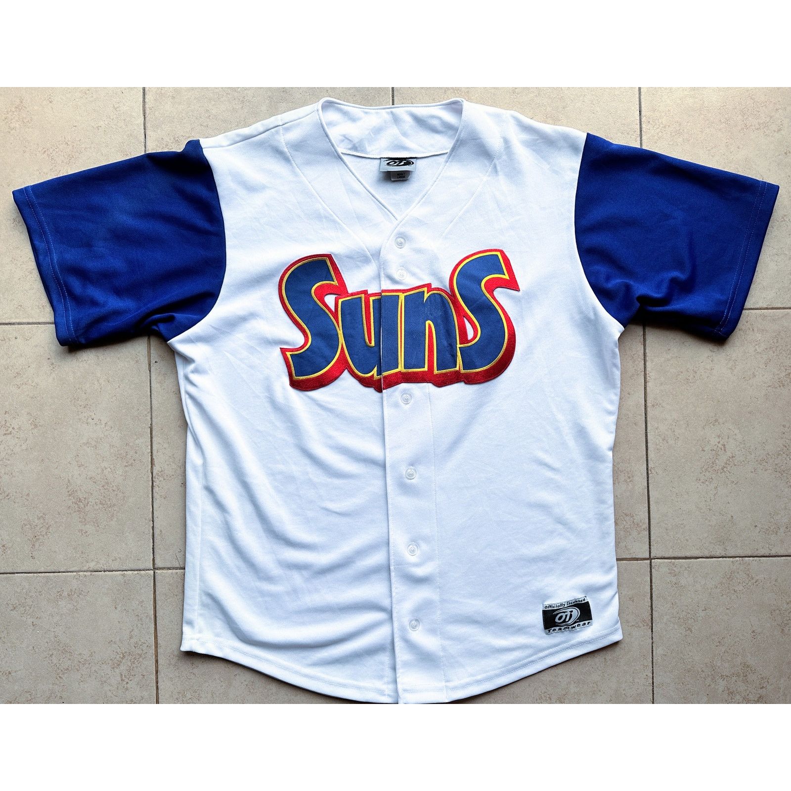 MLB Jacksonville Suns 2000s OT jersey L Kershaw Stanton MiLB vtg Size US L / EU 52-54 / 3 - 2 Thumbnail