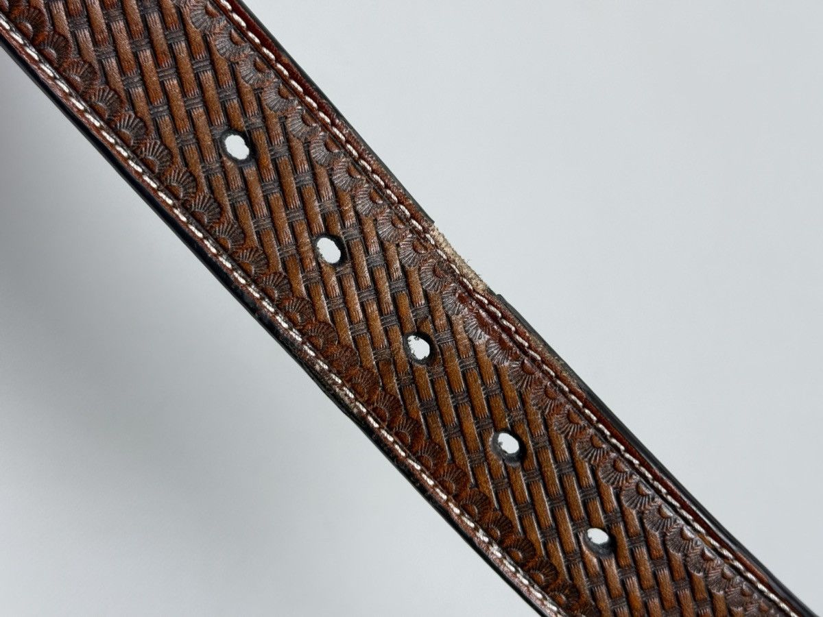 Nocona Nocona Vintage Western Leather Belt Size ONE SIZE - 9 Thumbnail