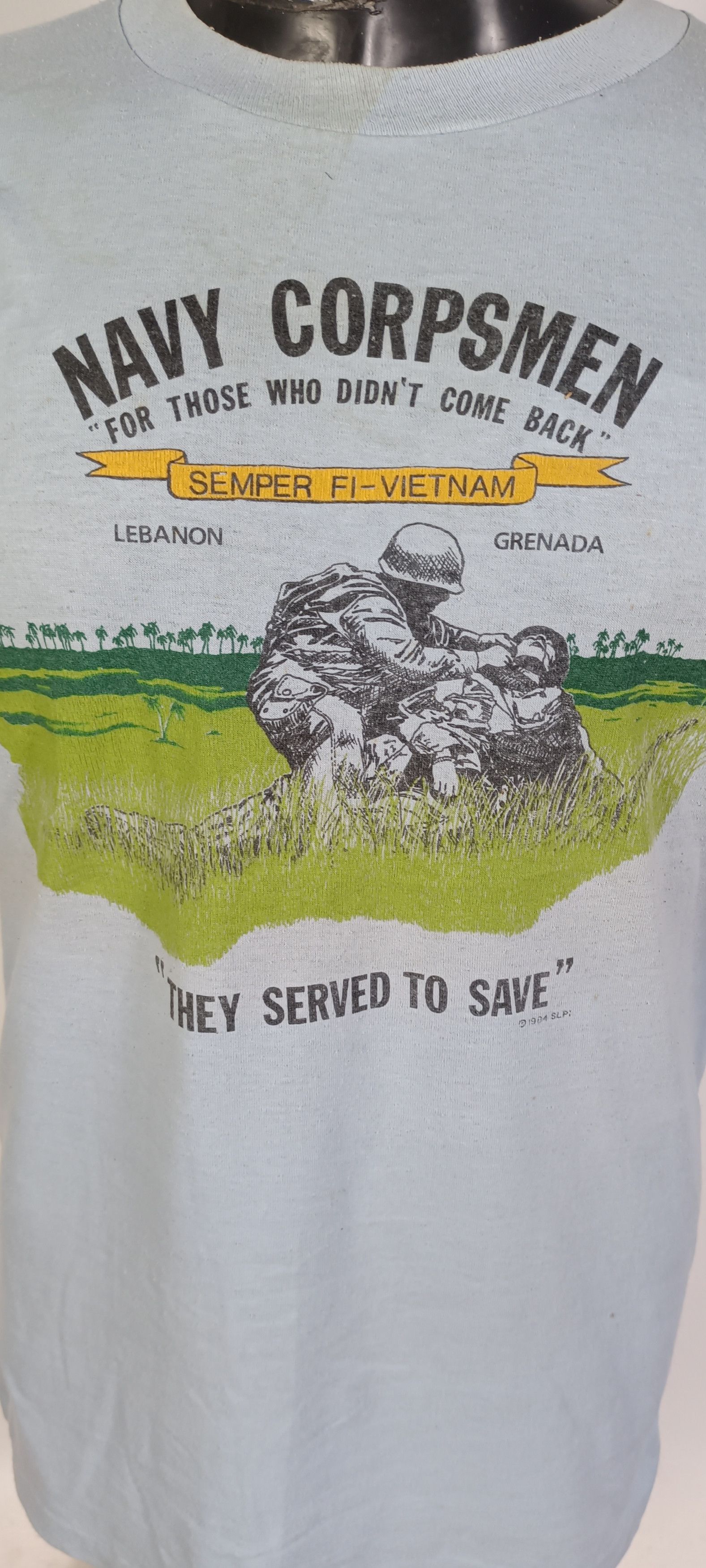 Vintage Vintage 80s🔥 Navy Corpsmen Military Sportswear Size US M / EU 48-50 / 2 - 3 Thumbnail