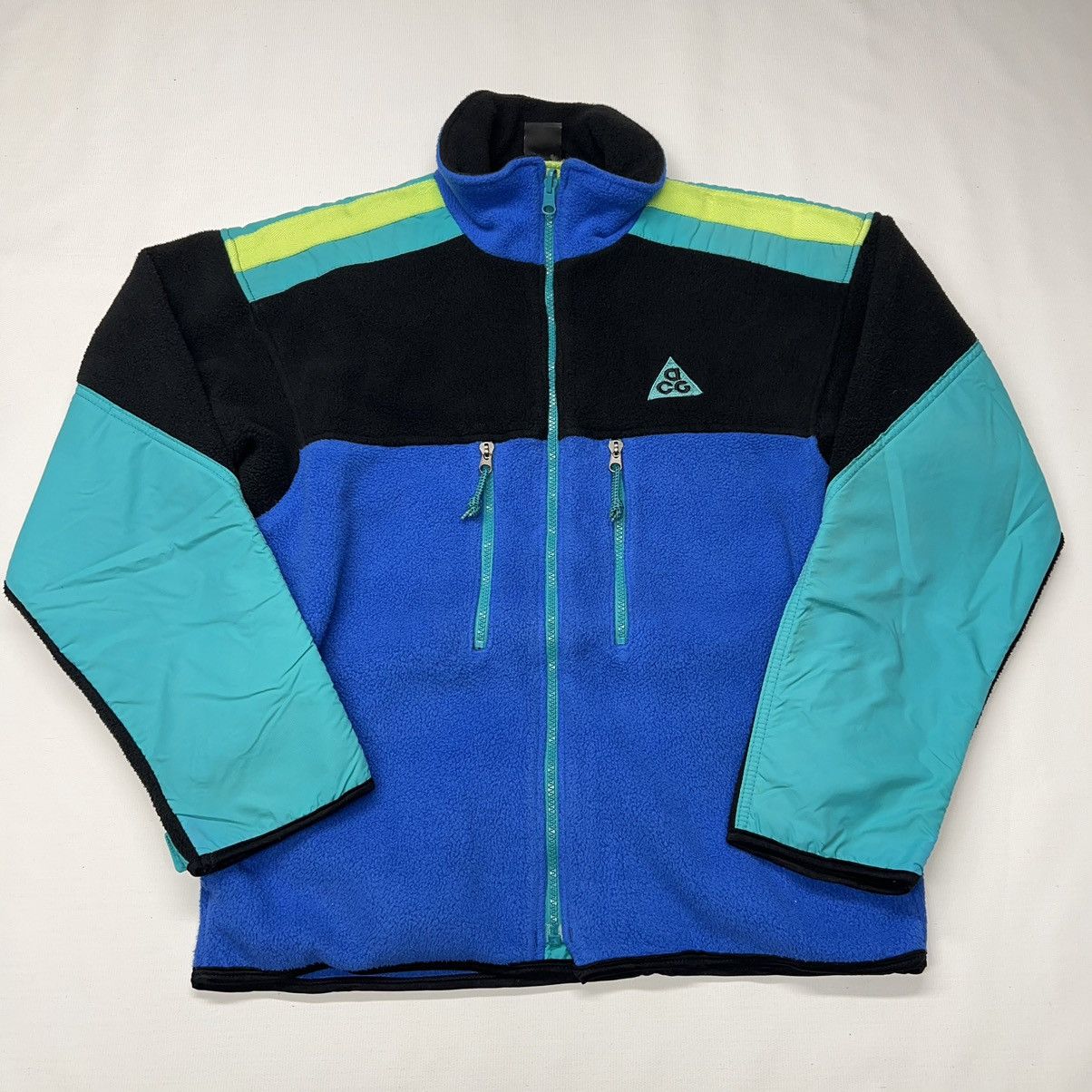 希少 90s Nike ACG MAKALU FLEECE JACKET Nike ACG × Vintage Vintage Nike ACG Makalu Fleece Full Zip