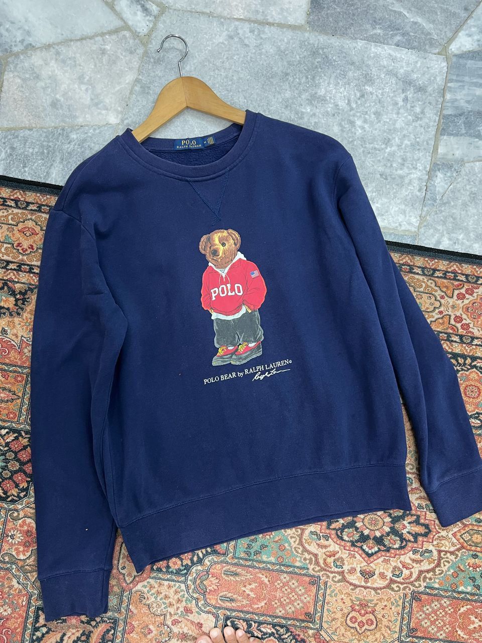 Polo Ralph Lauren Polo Ralph Lauren Polo Bear Crew Neck M Size US M / EU 48-50 / 2 - 1 Thumbnail