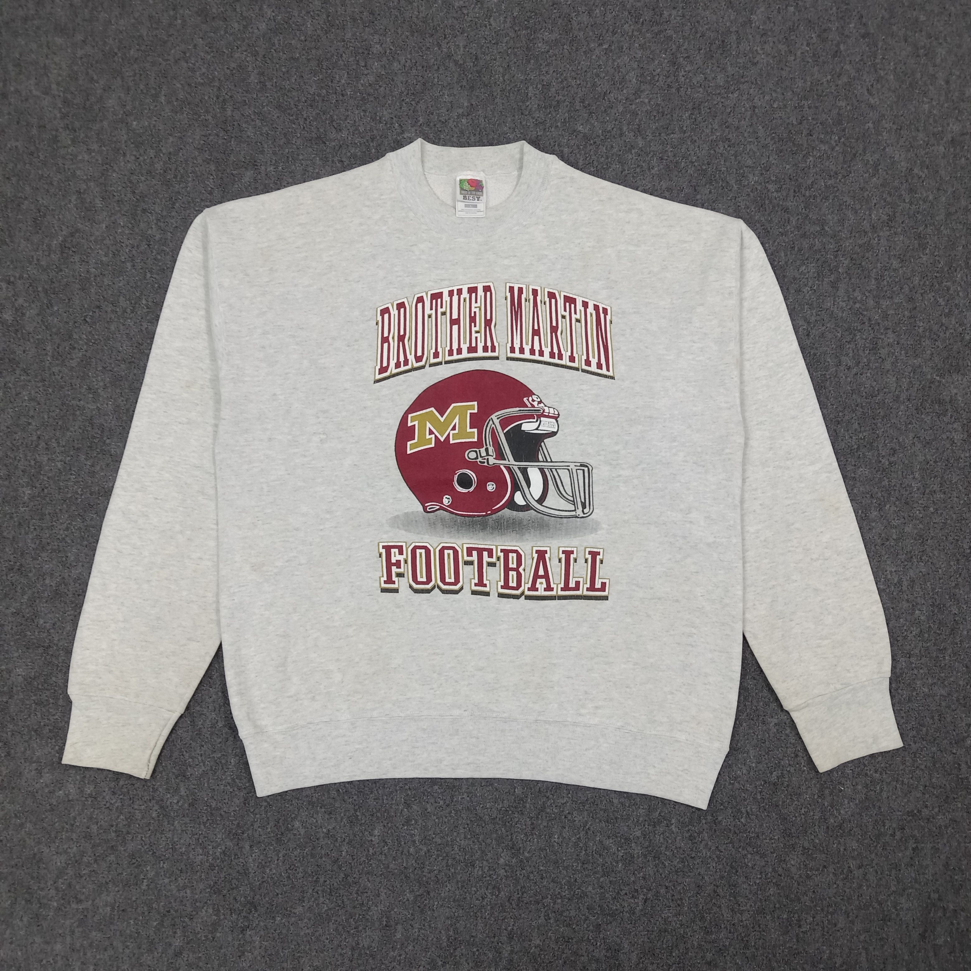 NFL Brother Martin American Football Team Sweatshirt C266N26 Size US L / EU 52-54 / 3 - 1 Thumbnail