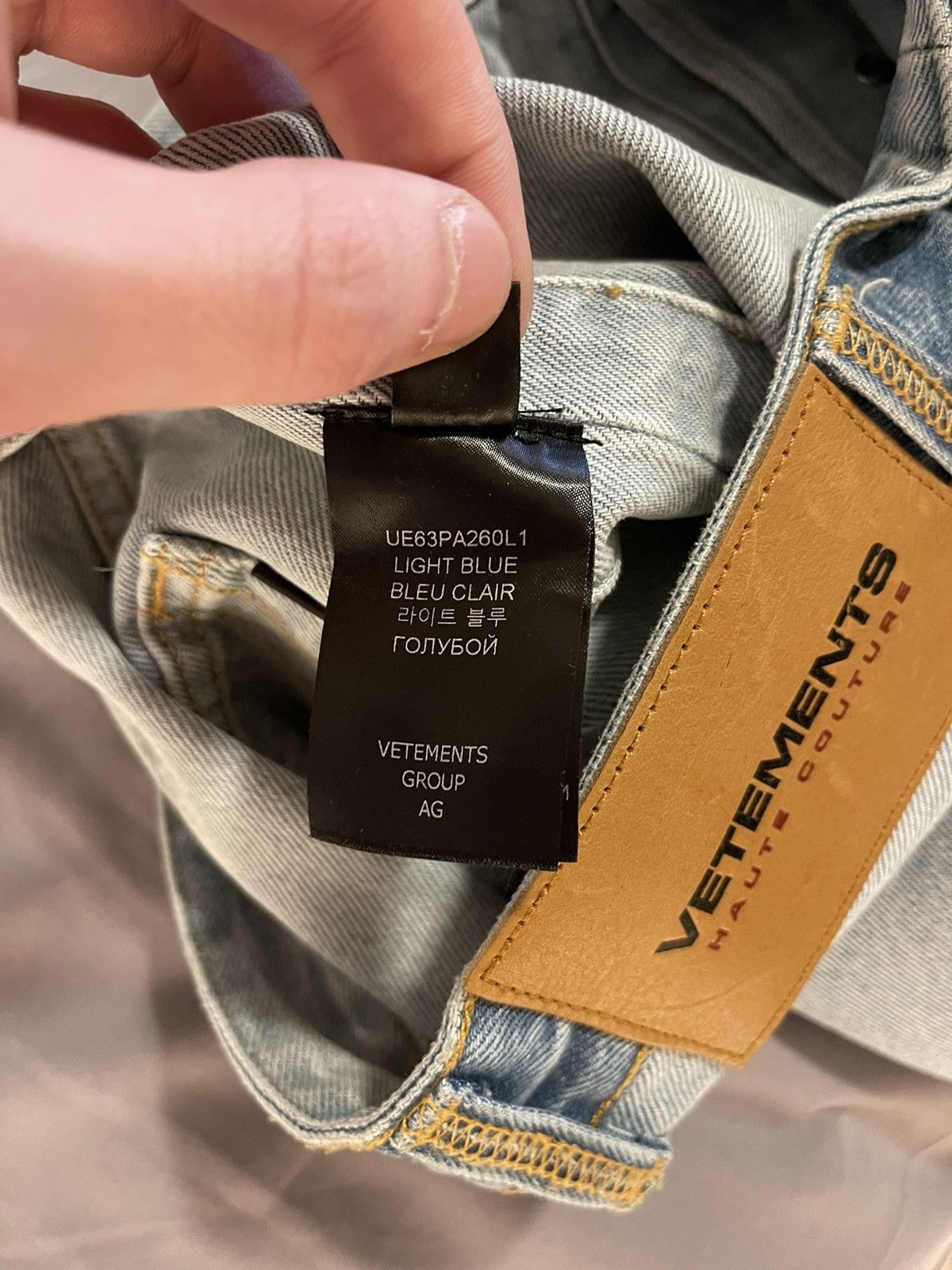 Vetements Vetements inside out jeans Size US 28 / EU 44 - 13 Thumbnail