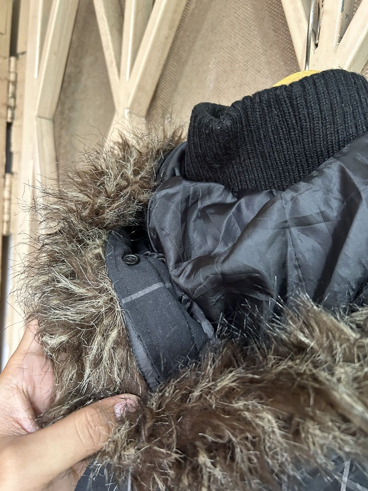 Japanese Brand Japanese Fur Zip Hoodie Ifsixwasnine lgb style Size US L / EU 52-54 / 3 - 14 Thumbnail