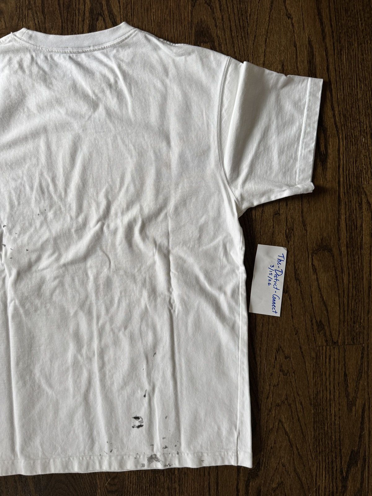 Dior × Travis Scott Oversized White T-Shirt Dior x Travis Scott Size US XXL / EU 58 / 5 - 8 Thumbnail