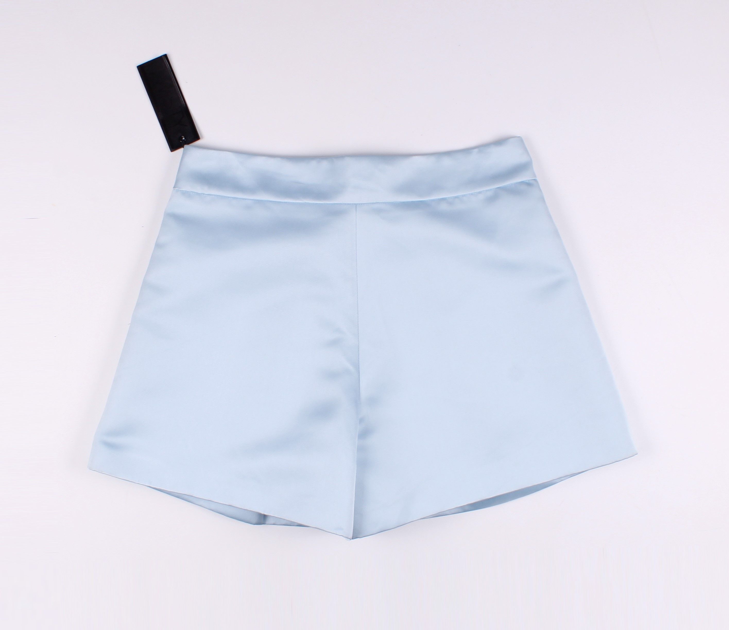 Designer Twisty Parallel Blue Shorts Size 30" / US 8 / IT 44 - 6 Thumbnail