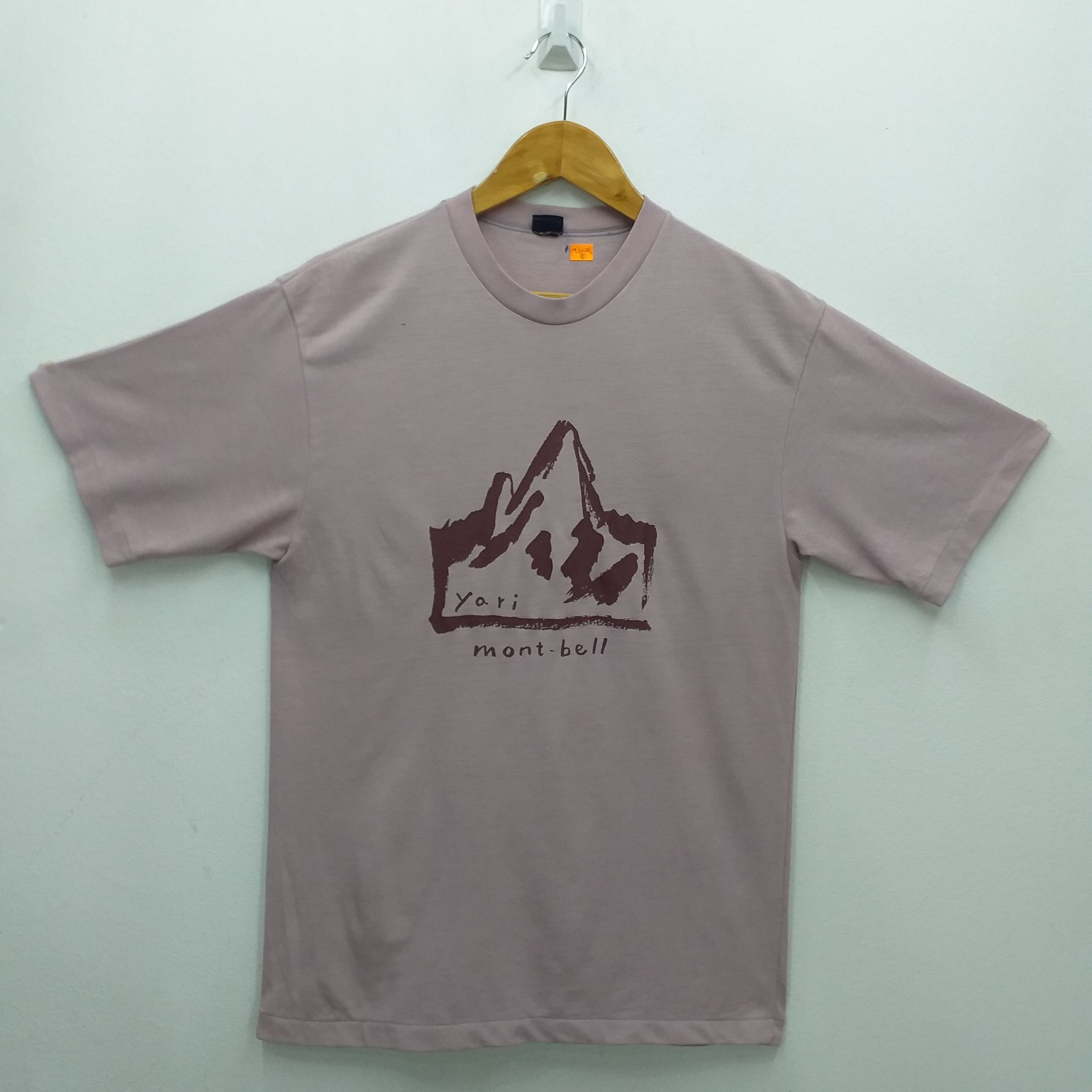 Vintage MONTBELL JAPAN OUTDOOR Embossed Logo Tee Shirt Top Long Sleeve main image 0