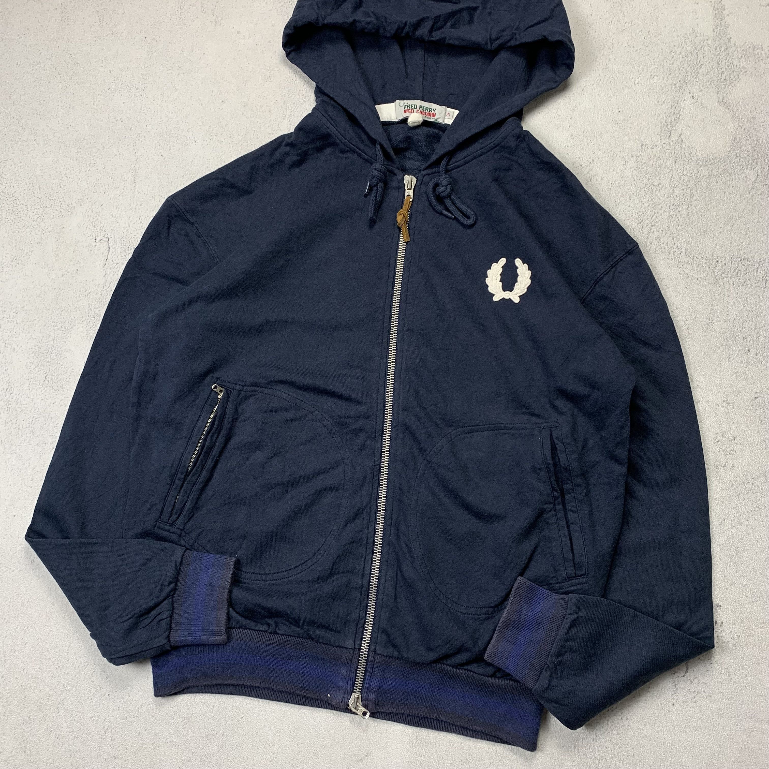 Fred Perry Fred Perry x Nigel Cabourn Training Hooded Sweatshirt Size US M / EU 48-50 / 2 - 2 Thumbnail