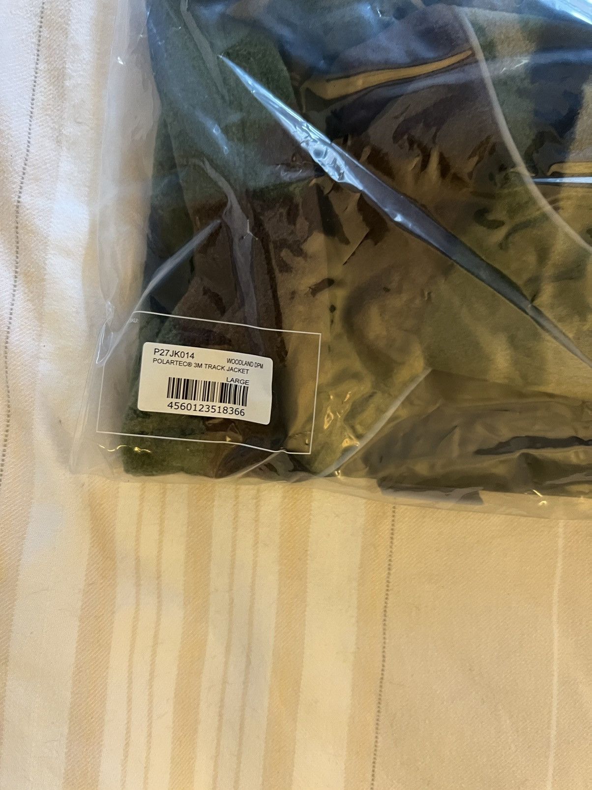 Palace Palace Polartec 3M Track Jacket Woodland DPM Camo Fleece Size US L / EU 52-54 / 3 - 4 Thumbnail