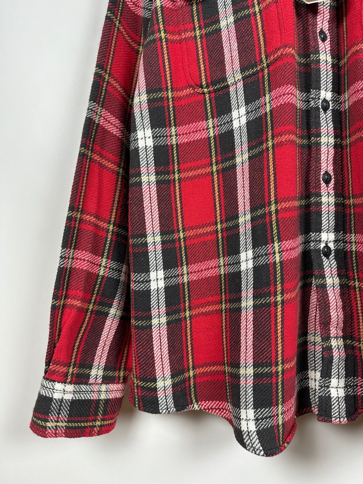 Polo Ralph Lauren RRL Ralph Lauren Double RL Plaid Flannel Long Sleeve Shirt Size US L / EU 52-54 / 3 - 8 Thumbnail