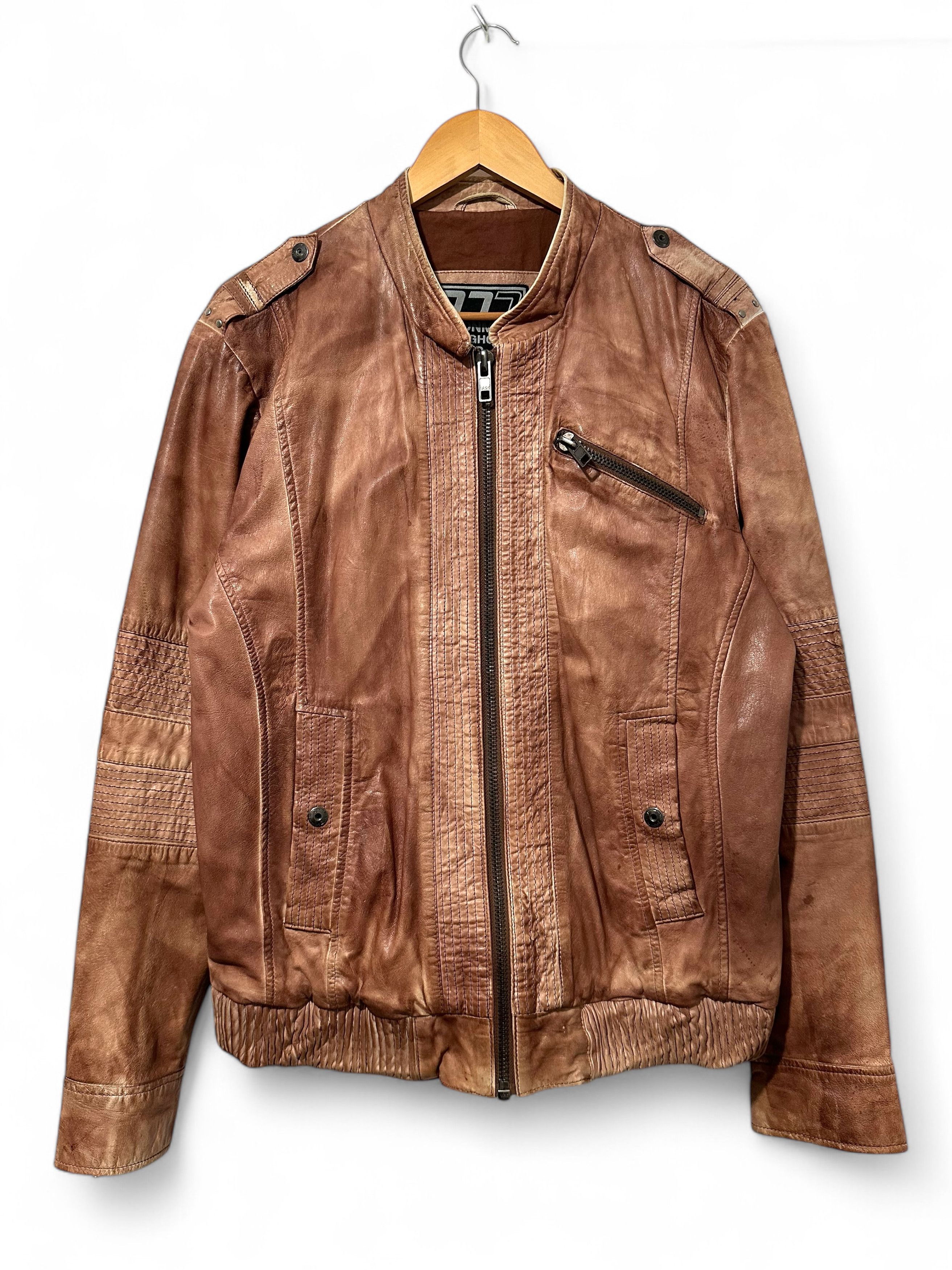 Other Goat Leather Hand Painted Jacket Size US L / EU 52-54 / 3 - 1 Thumbnail