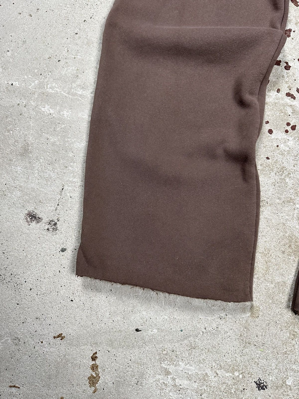 Japanese Brand × Vintage Vintage Y2K BAGGY Washed Brown Sweatpants Flare Size US 32 / EU 48 - 4 Thumbnail