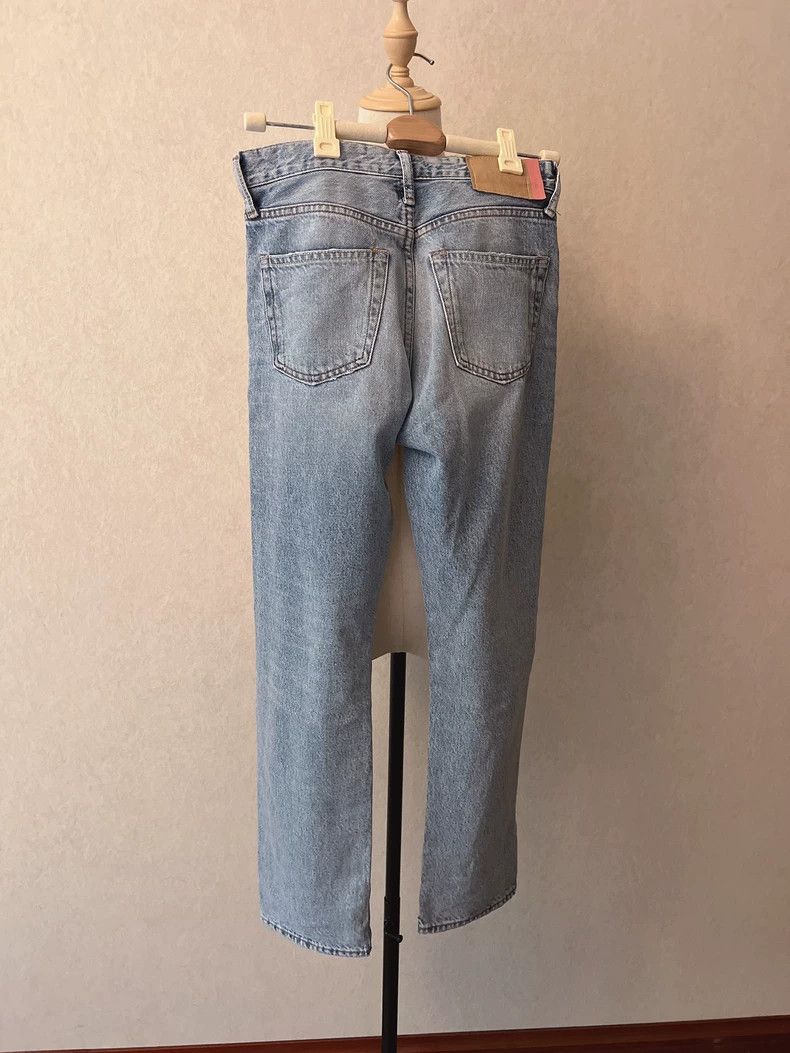 Acne Studios acne studios blue straight-leg jeans 2504-Nextarrow Size US 30 / EU 46 - 2 Thumbnail